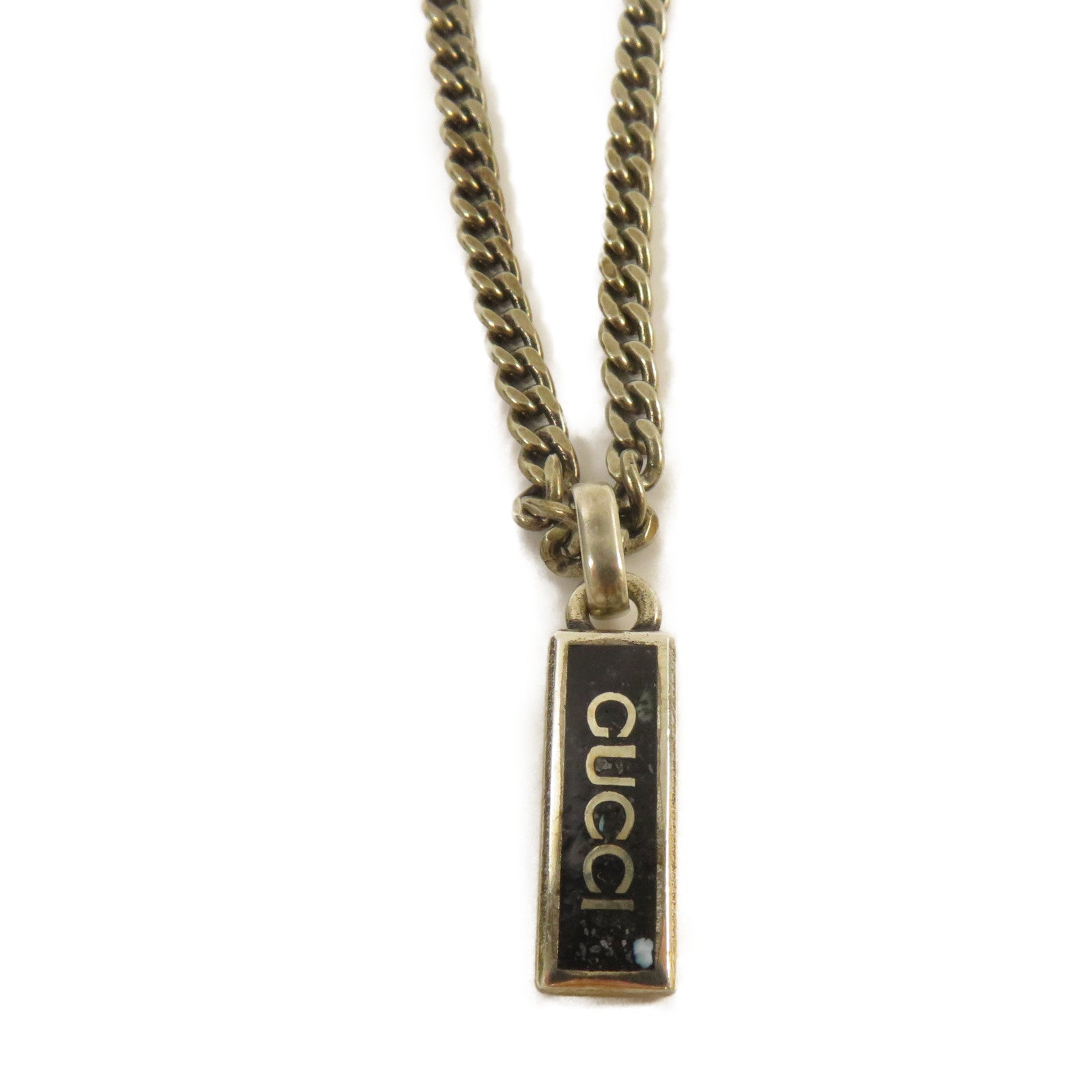 GUCCI 【激減優惠】925純銀Necklace項鍊銀色