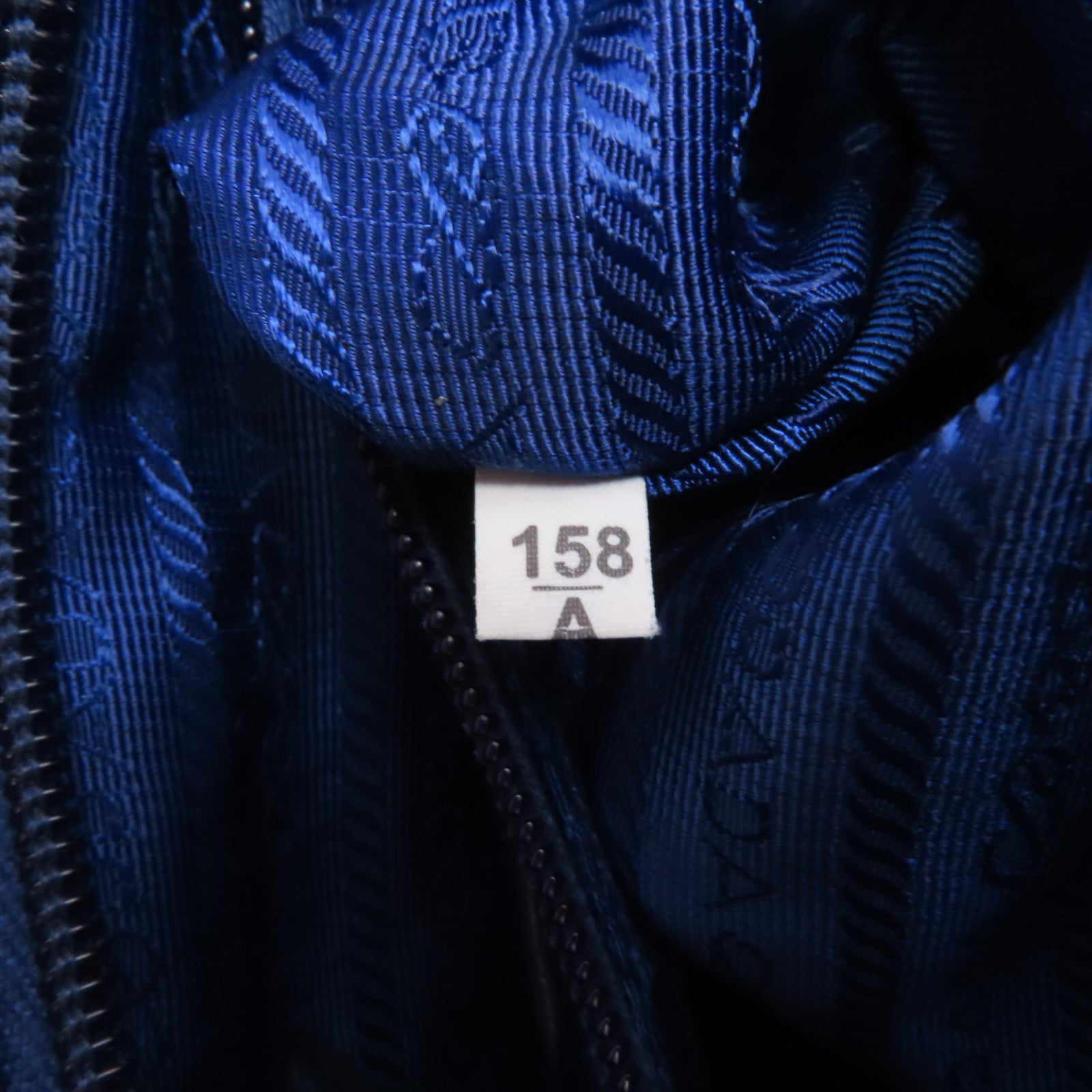 PRADA 尼龍Shoulder Bag銀扣肩背袋藍色