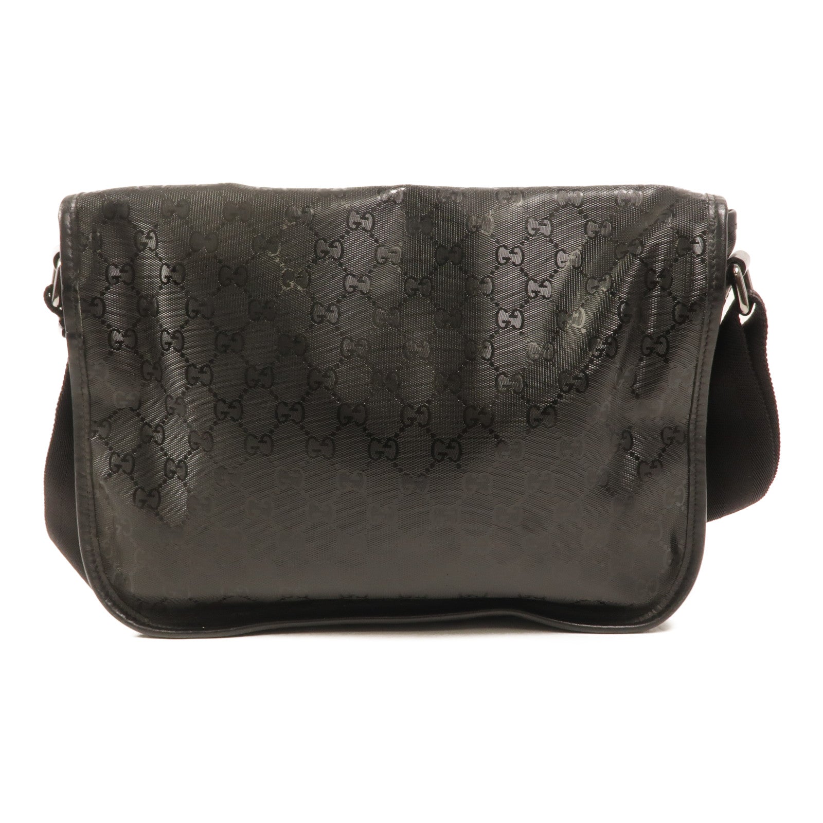 GUCCI 塗層帆布Messanger Bag肩背袋