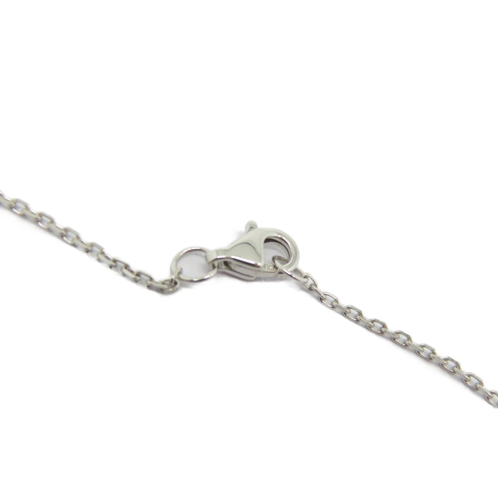 JEWELRY 【激減優惠】18K白金Sapphire Necklace 0.442ct藍寶石/0.27ct鑽石項鍊藍色/銀色