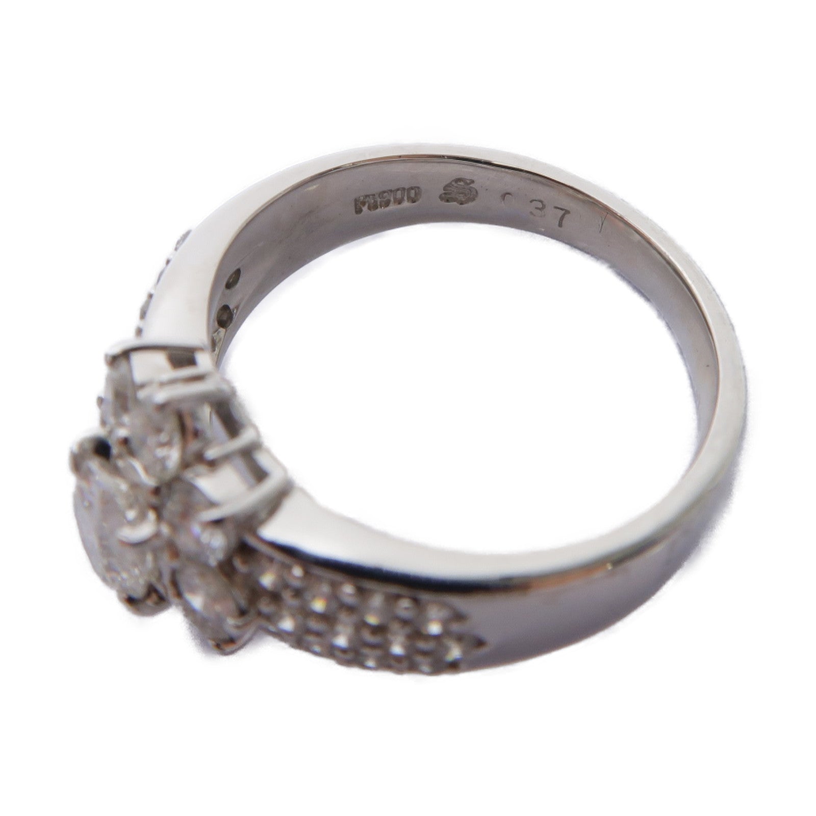 JEWELRY 【激減優惠】PT900鉑金Diamond Ring 0.37ct/0.83ct鑽石戒指US#6