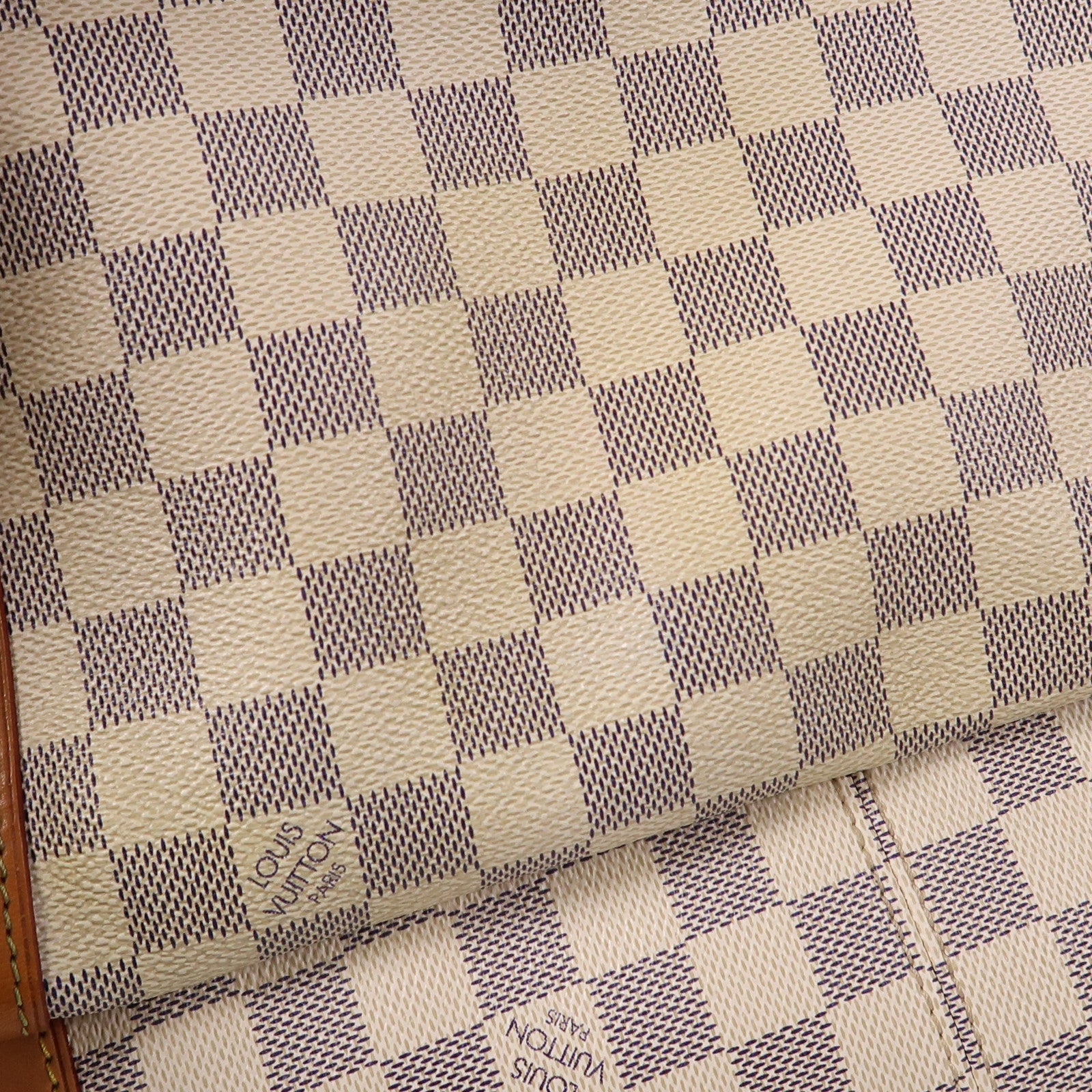 LOUIS VUITTON Damier Azur Stresa PM金扣肩背袋