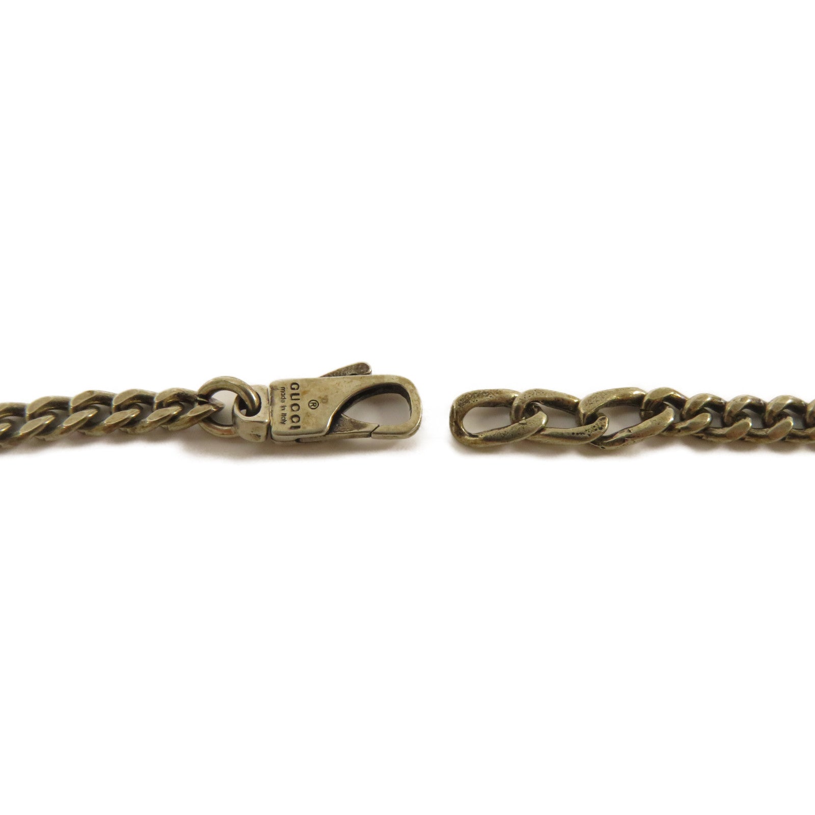 GUCCI 【激減優惠】925純銀Necklace項鍊銀色