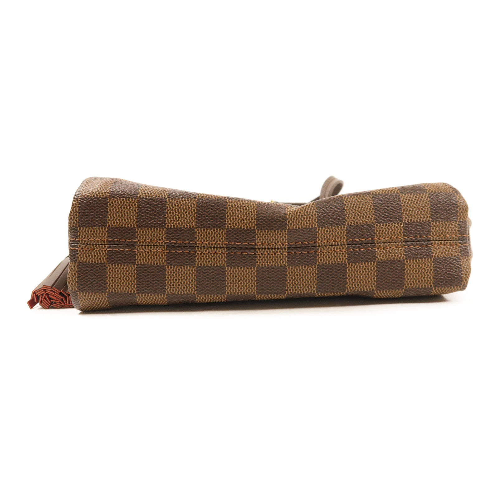 LOUIS VUITTON Damier Croisette金扣手挽肩背兩用袋