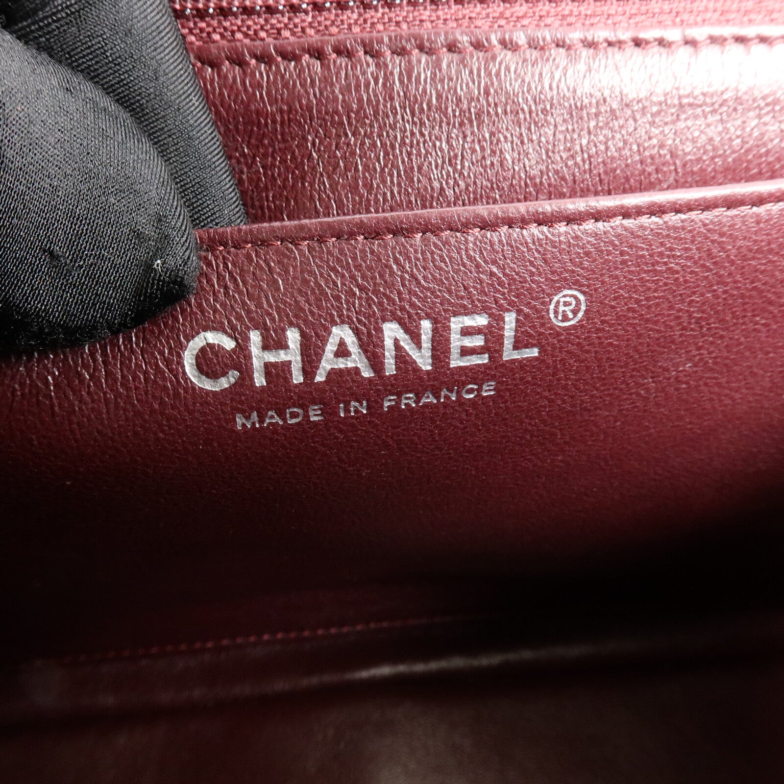 CHANEL 羊皮皮革Large Classic鏈帶肩背袋