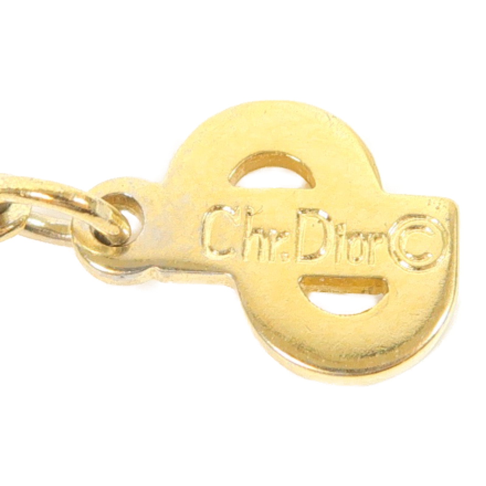 Dior 金屬Necklace項鍊金色