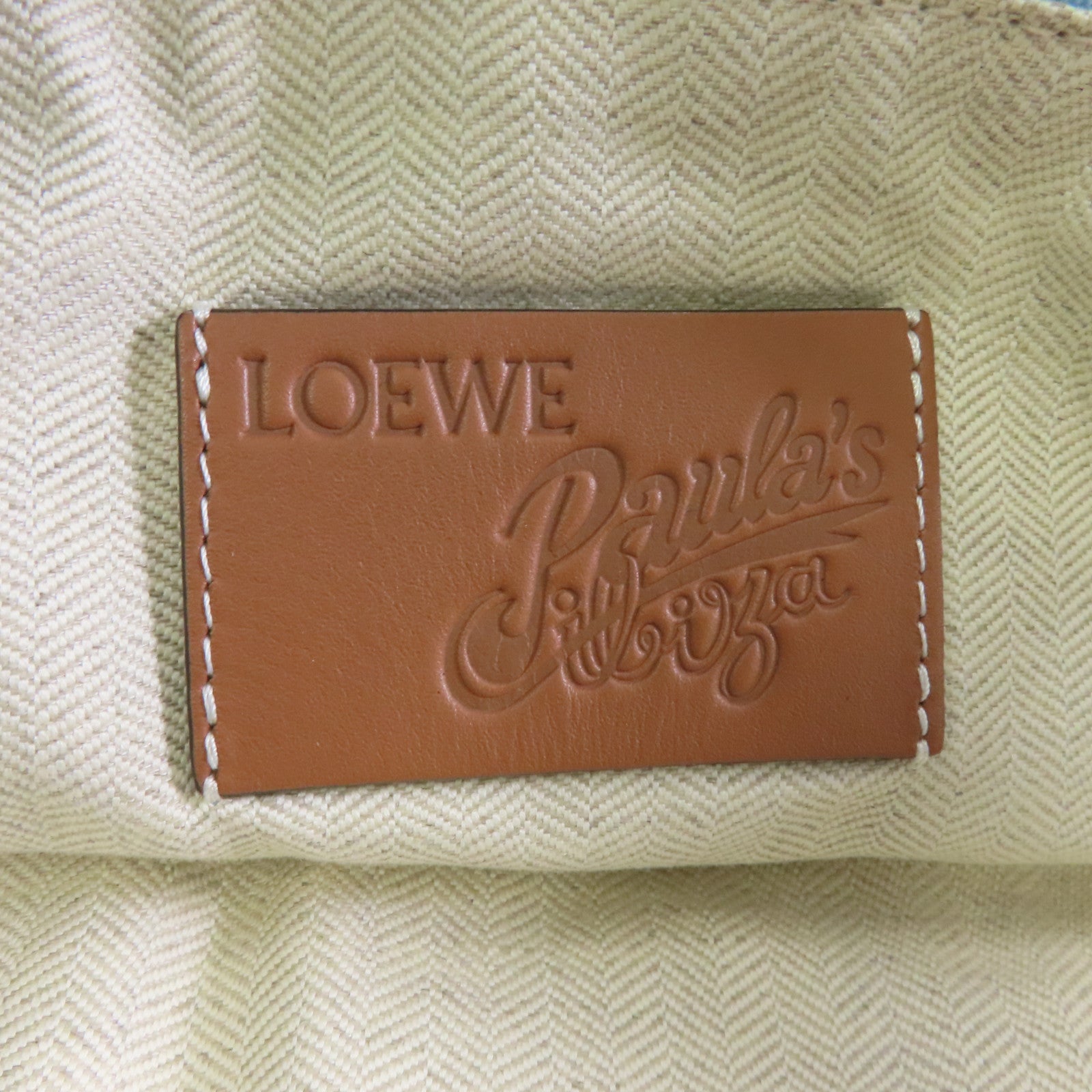 LOEWE 【激減優惠】帆布Drawstring Pouch抽繩袋彩色