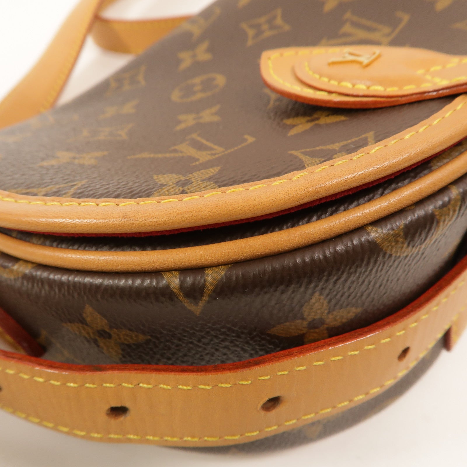 LOUIS VUITTON Monogram Tambourin金扣肩背袋