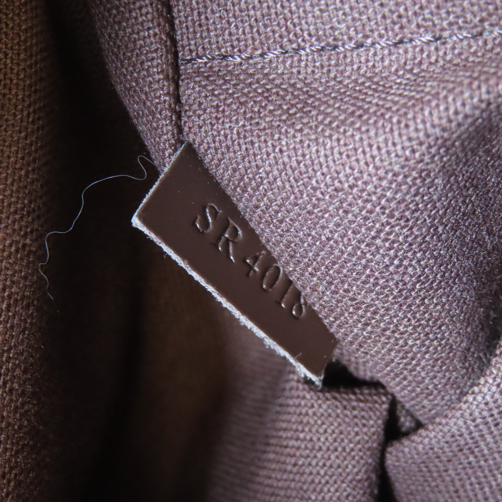 LOUIS VUITTON Damier Naviglio金扣肩背袋啡色