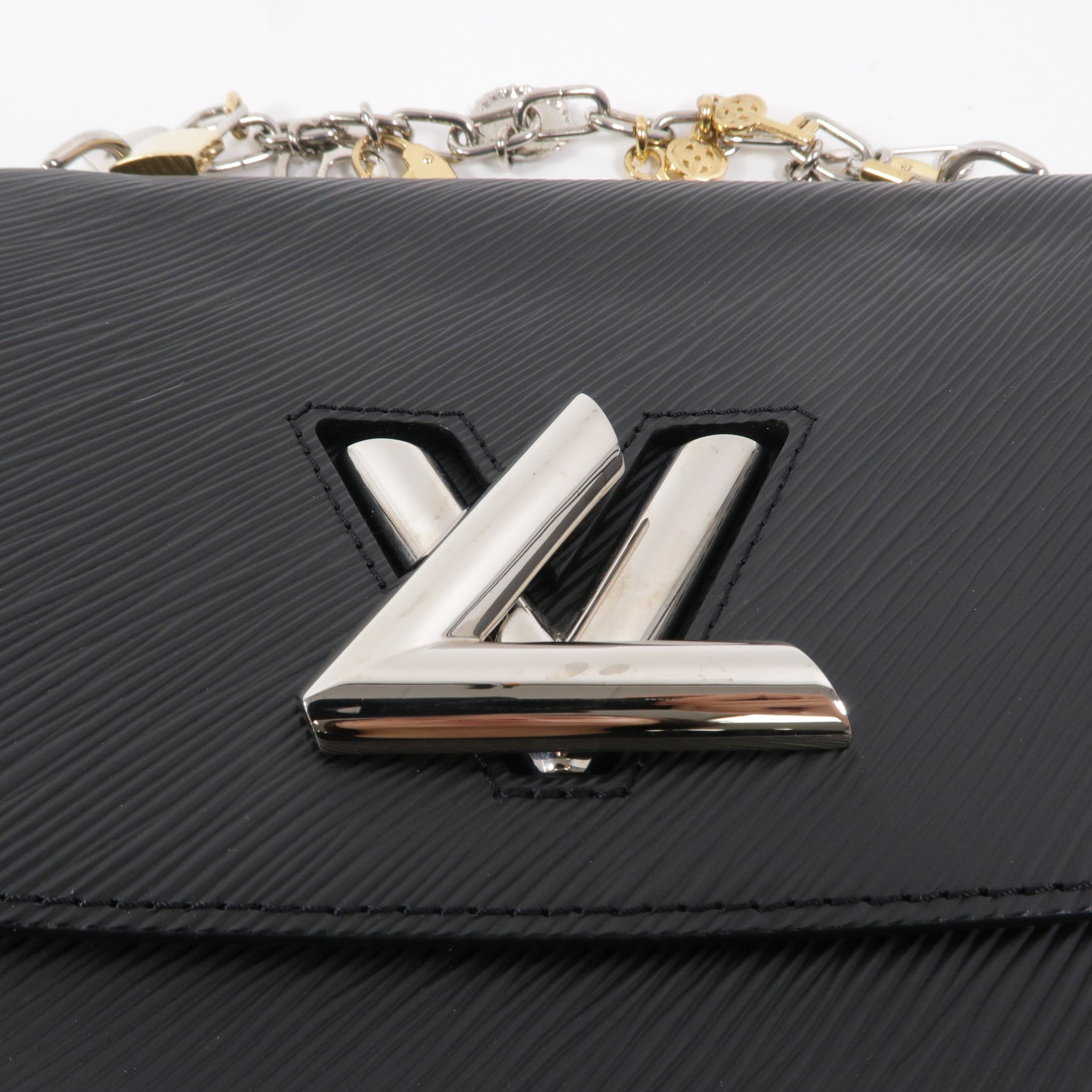 LOUIS VUITTON Epi Love Lock Charm Twist手挽肩背兩用袋