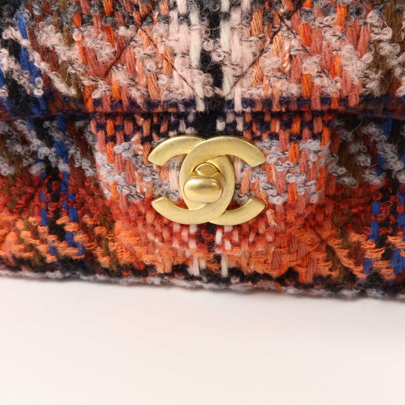 CHANEL 斜紋軟呢Classic 25鏈帶肩背袋