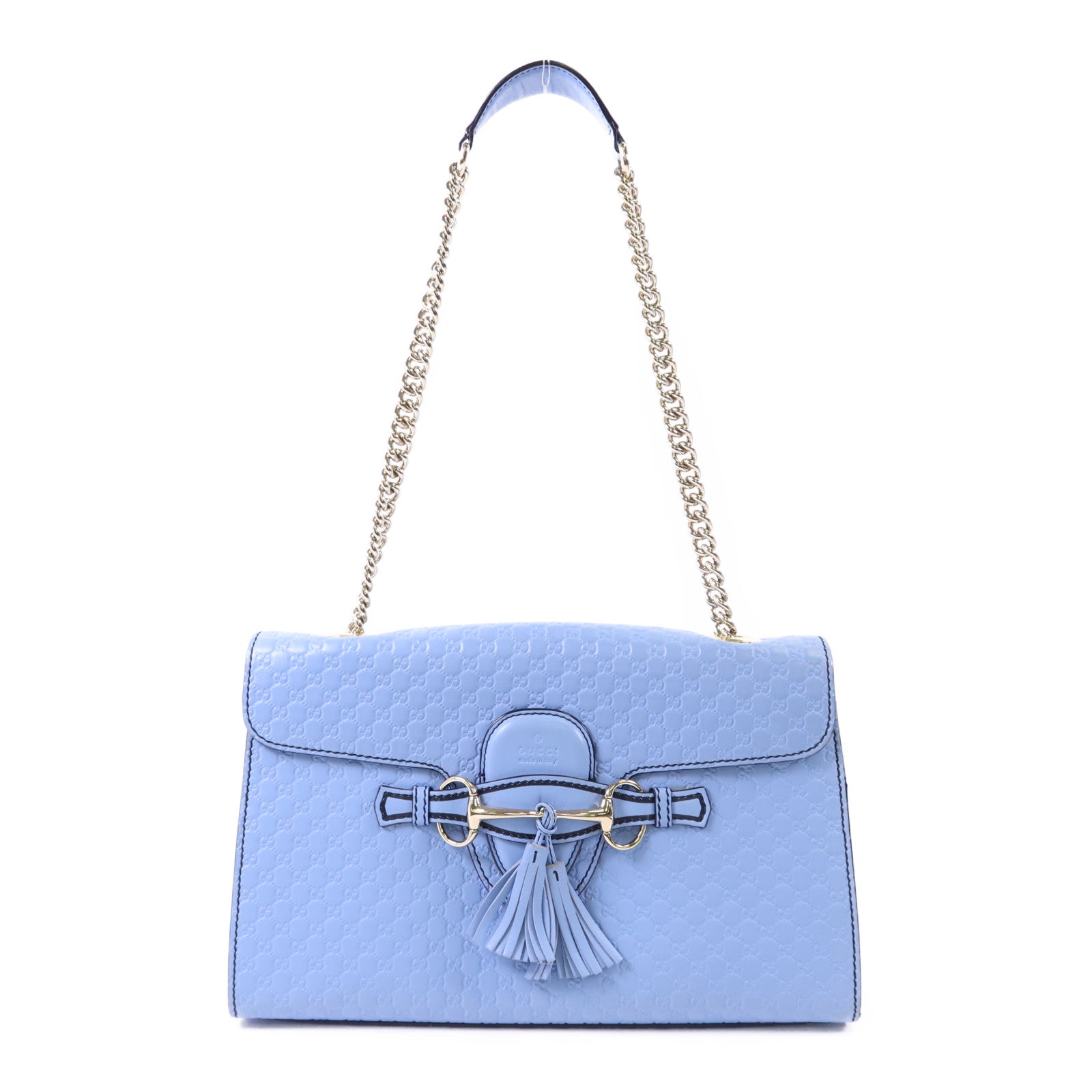 GUCCI 牛皮皮革Chain Shoulder金扣肩背袋