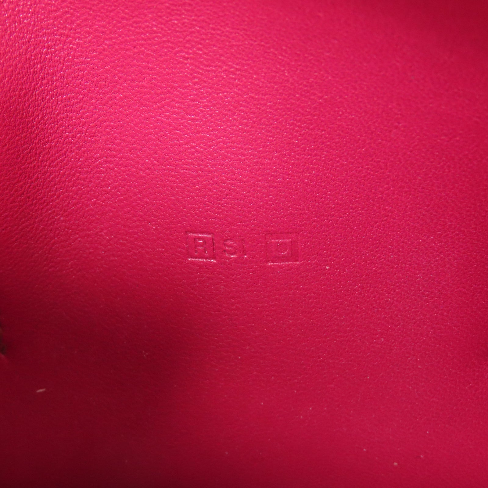 HERMES PHW Dogon GM Long Wallet Clemence Leather B5 Rubis