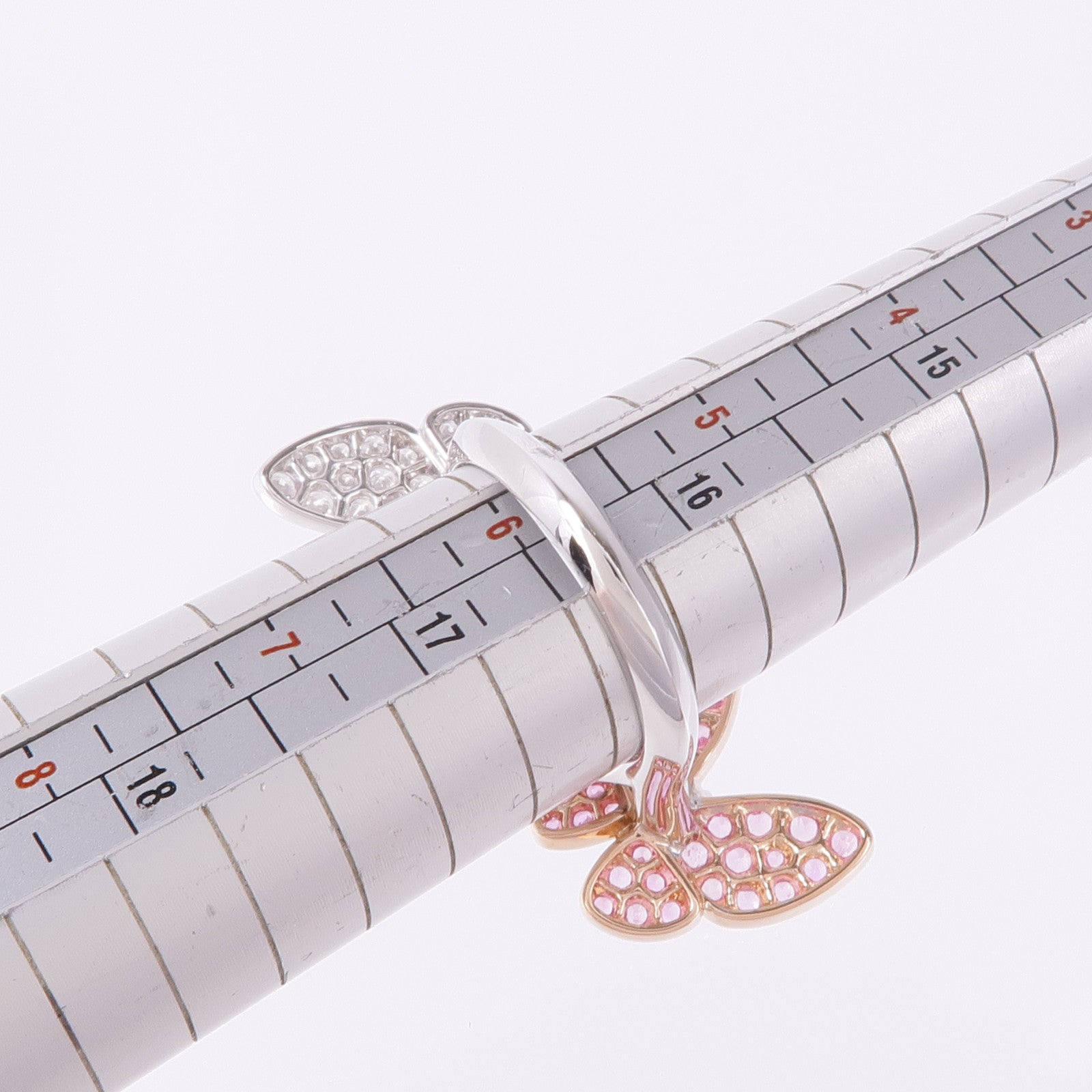 JEWELRY 18K白金/玫瑰金Diamond Ring鑽石戒指US#5.75