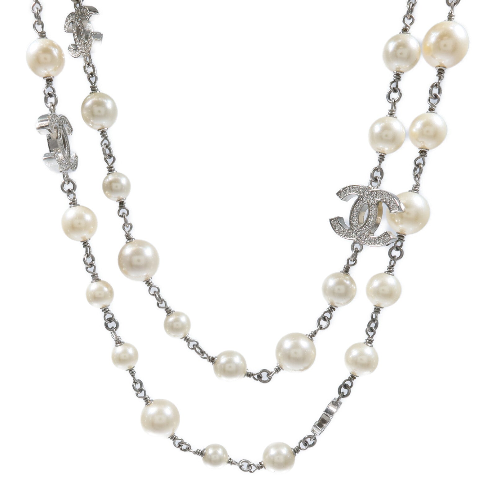 CHANEL PVC/金屬Necklace項鍊