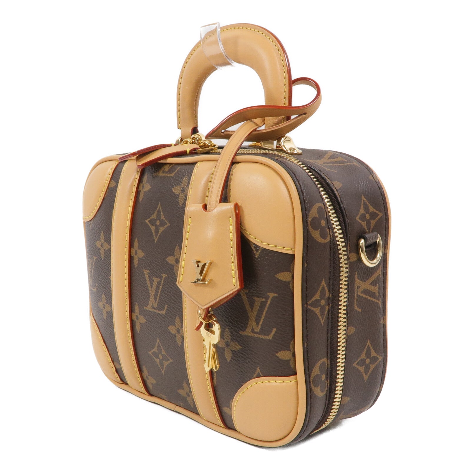 LOUIS VUITTON Monogram Valisette手挽肩背兩用袋