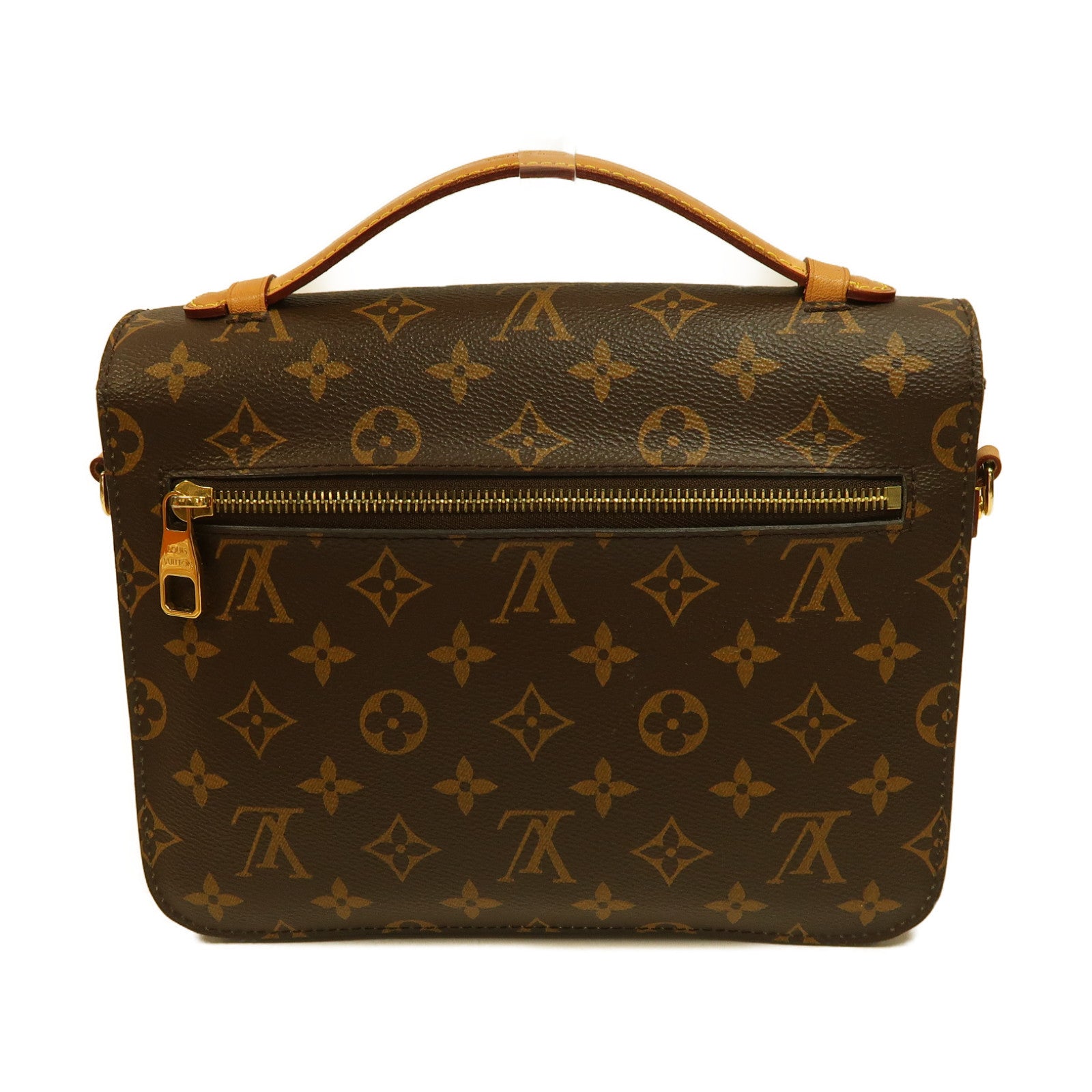 LOUIS VUITTON (PRICE DOWN) LV GHW Pochette Metis 2Way Shoulder Bag Monogram M44875 Brown