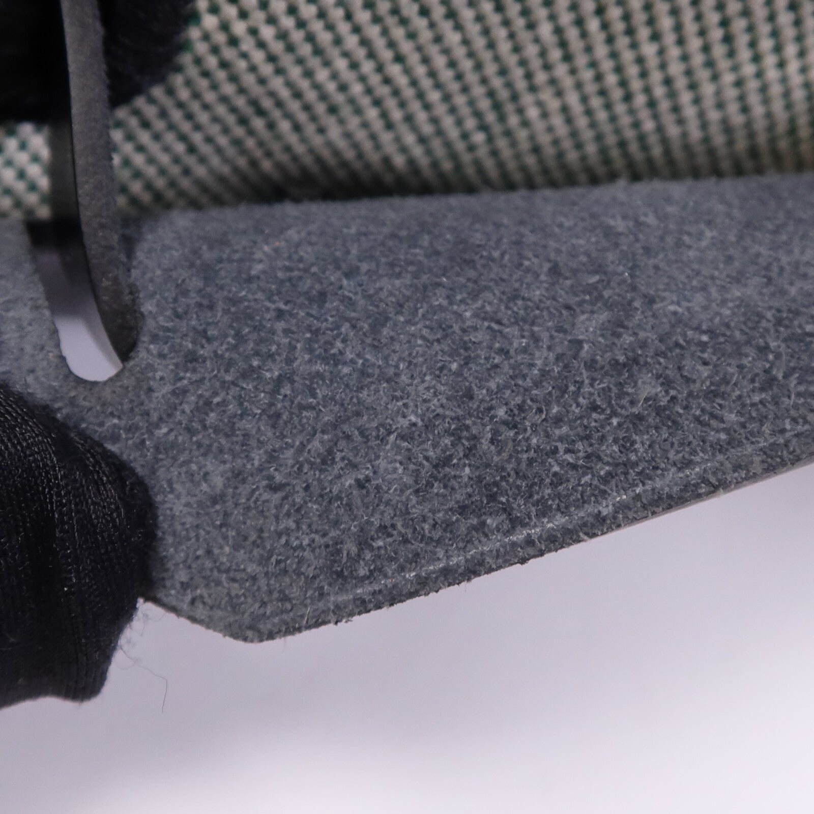 HERMES 帆布Mini Herbag金扣肩背袋Noir