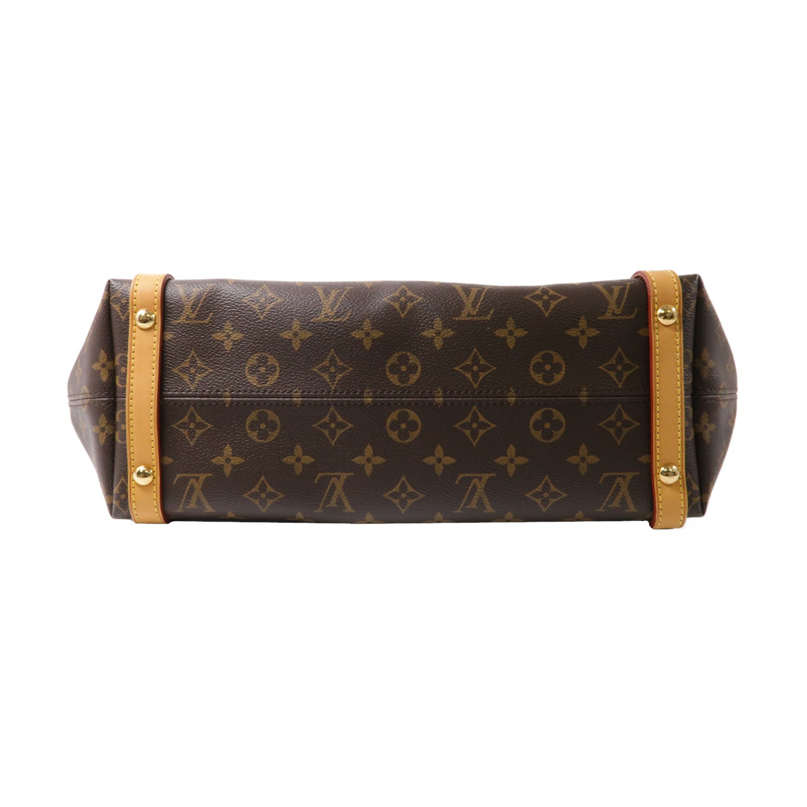 LOUIS VUITTON Monogram Tuileries Tote Bag金扣肩背袋啡色