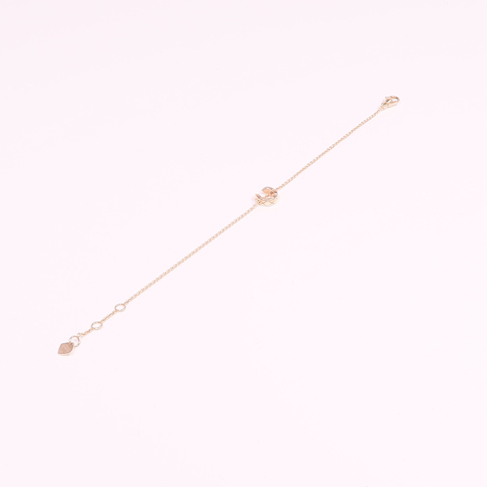 CHANEL 18K玫瑰金Coco Crush Bracelet手鏈