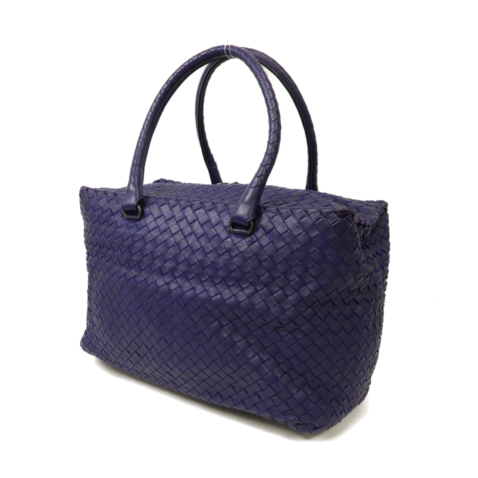 BOTTEGA VENETA 【激減優惠】織紋牛皮皮革Tote Bag金扣手挽袋
