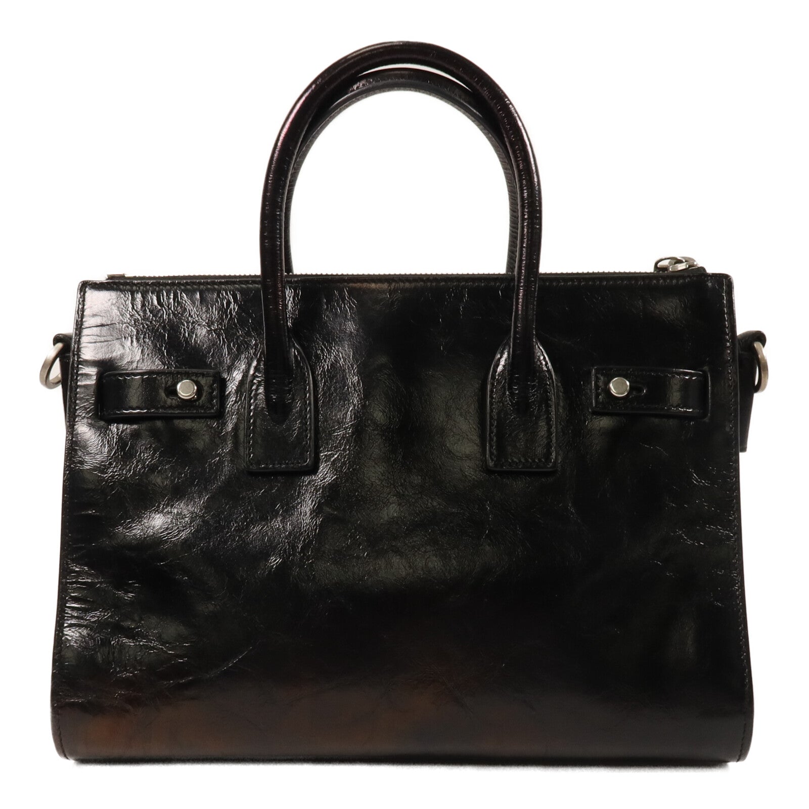 YVES SAINT LAURENT 牛皮皮革Sac De Jour Souple手挽袋