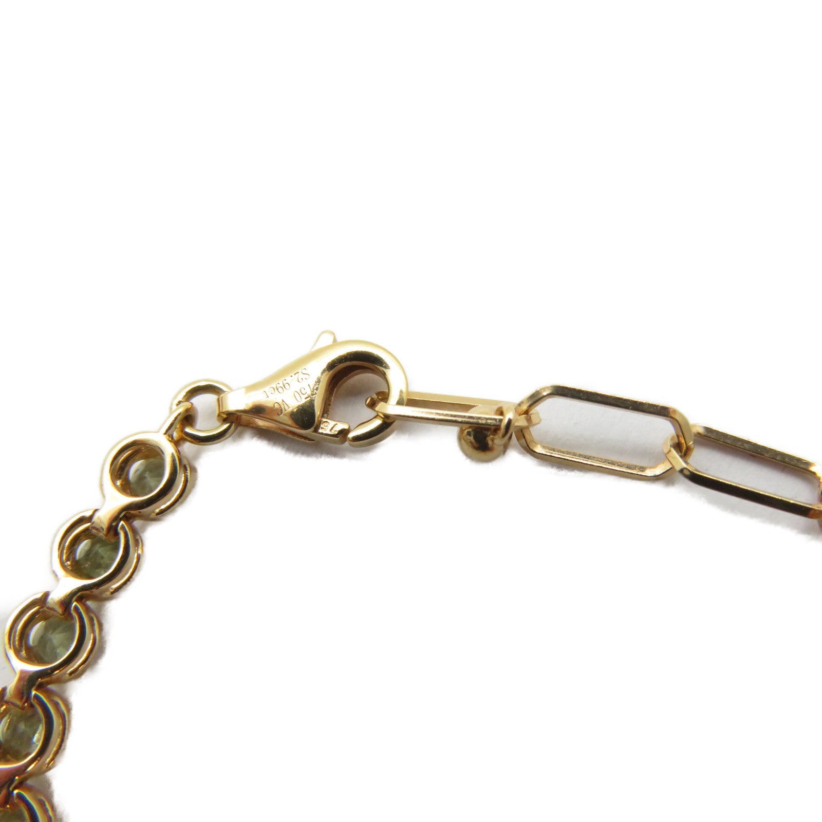 JEWELRY 【激減優惠】18K玫瑰金Sapphire Bracelet 2.99ct彩色寶石手鏈