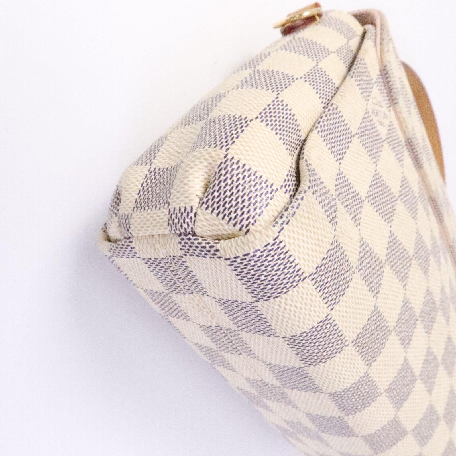 LOUIS VUITTON Damier Azur Croisette手挽肩背兩用袋