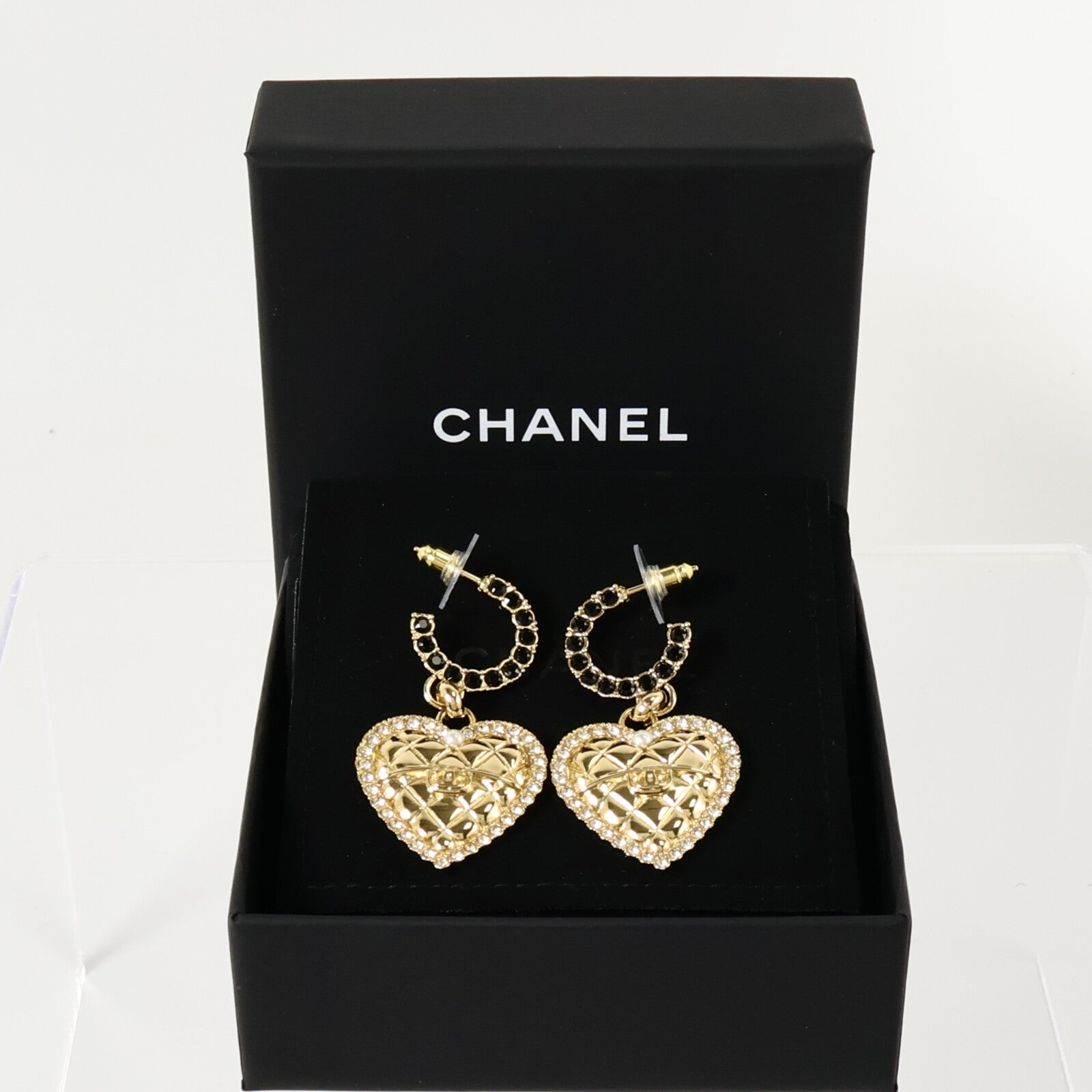 CHANEL 金屬/PVC Earrings耳環
