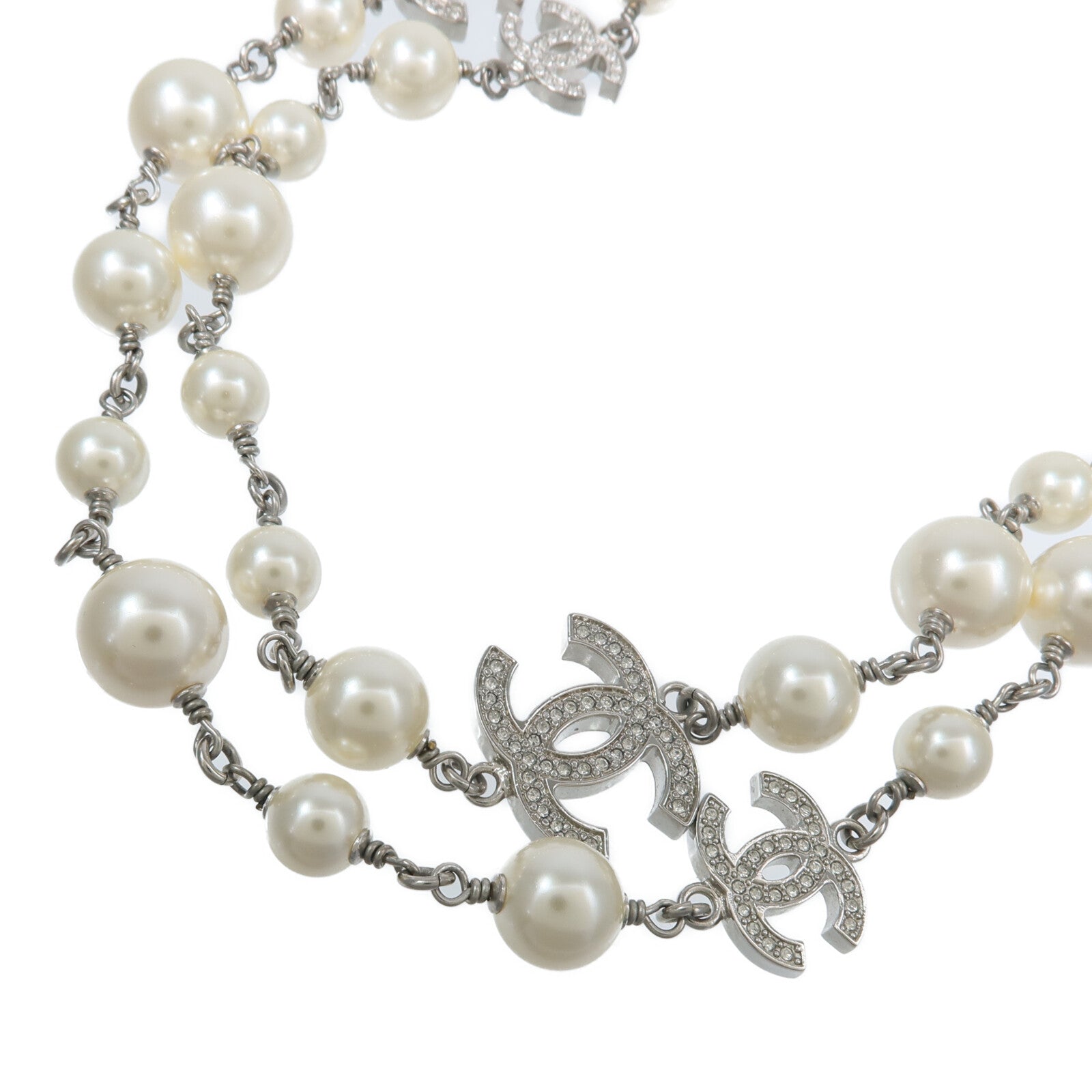 CHANEL PVC/金屬Necklace項鍊
