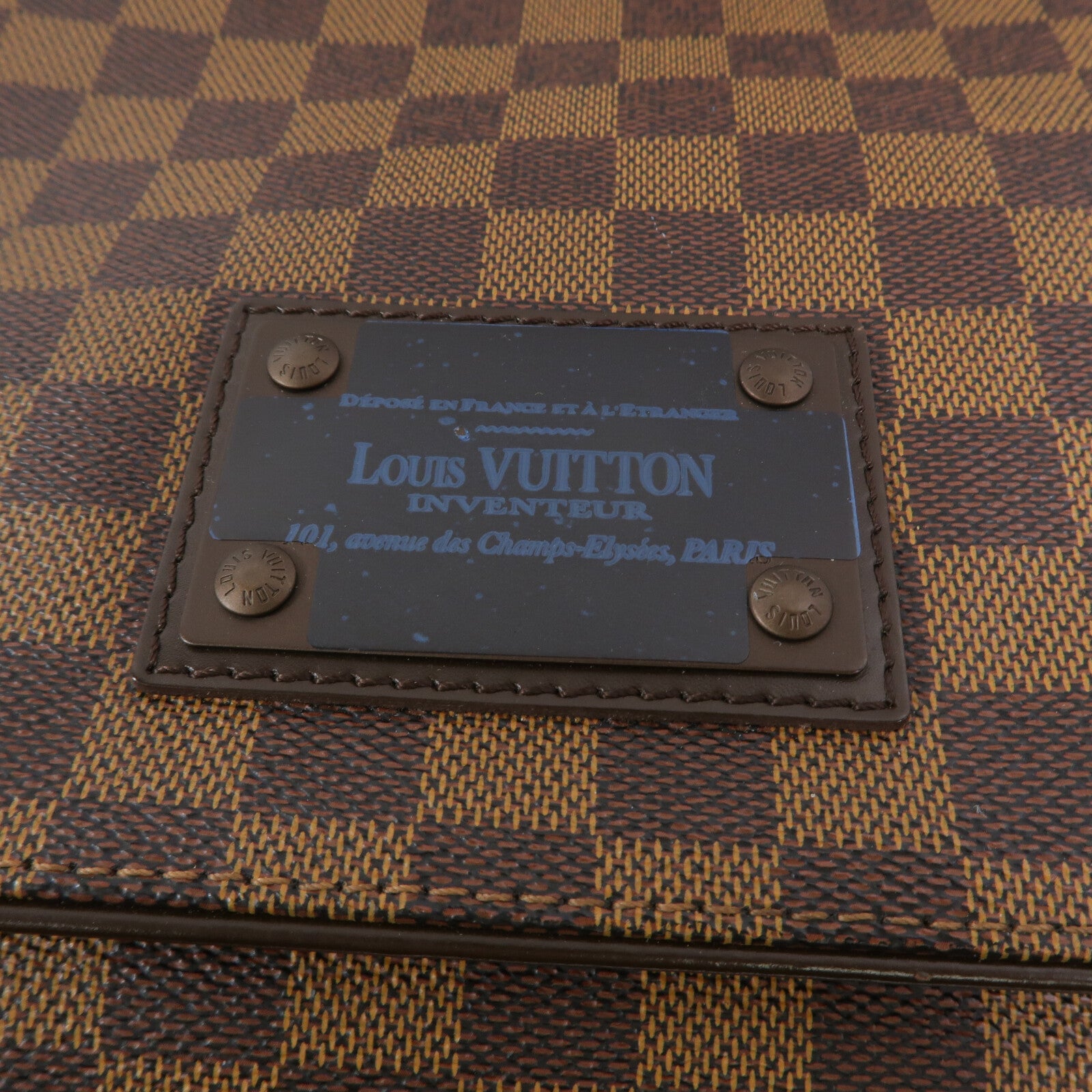 LOUIS VUITTON Damier Brooklyn MM肩背袋