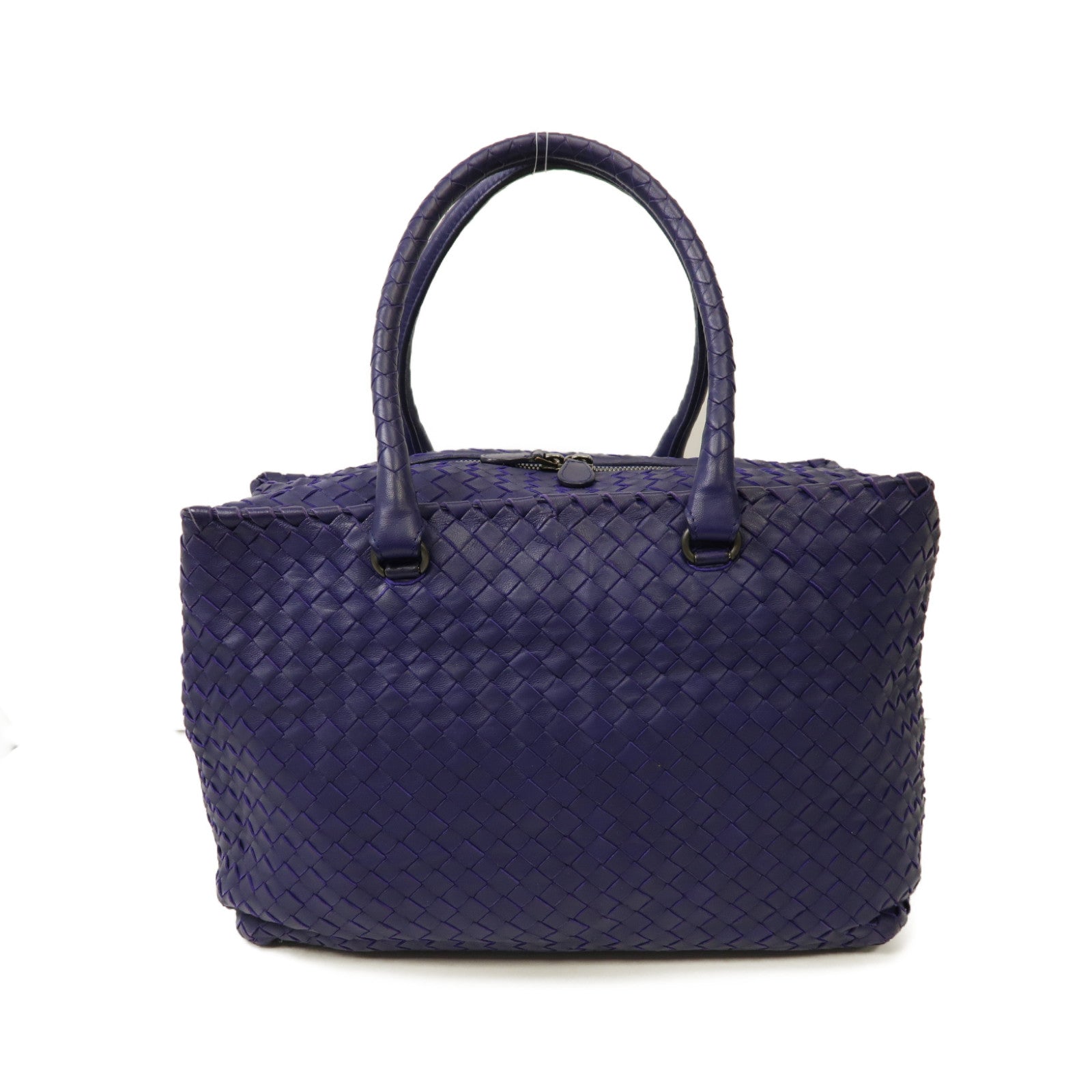 BOTTEGA VENETA 【激減優惠】織紋牛皮皮革Tote Bag金扣手挽袋