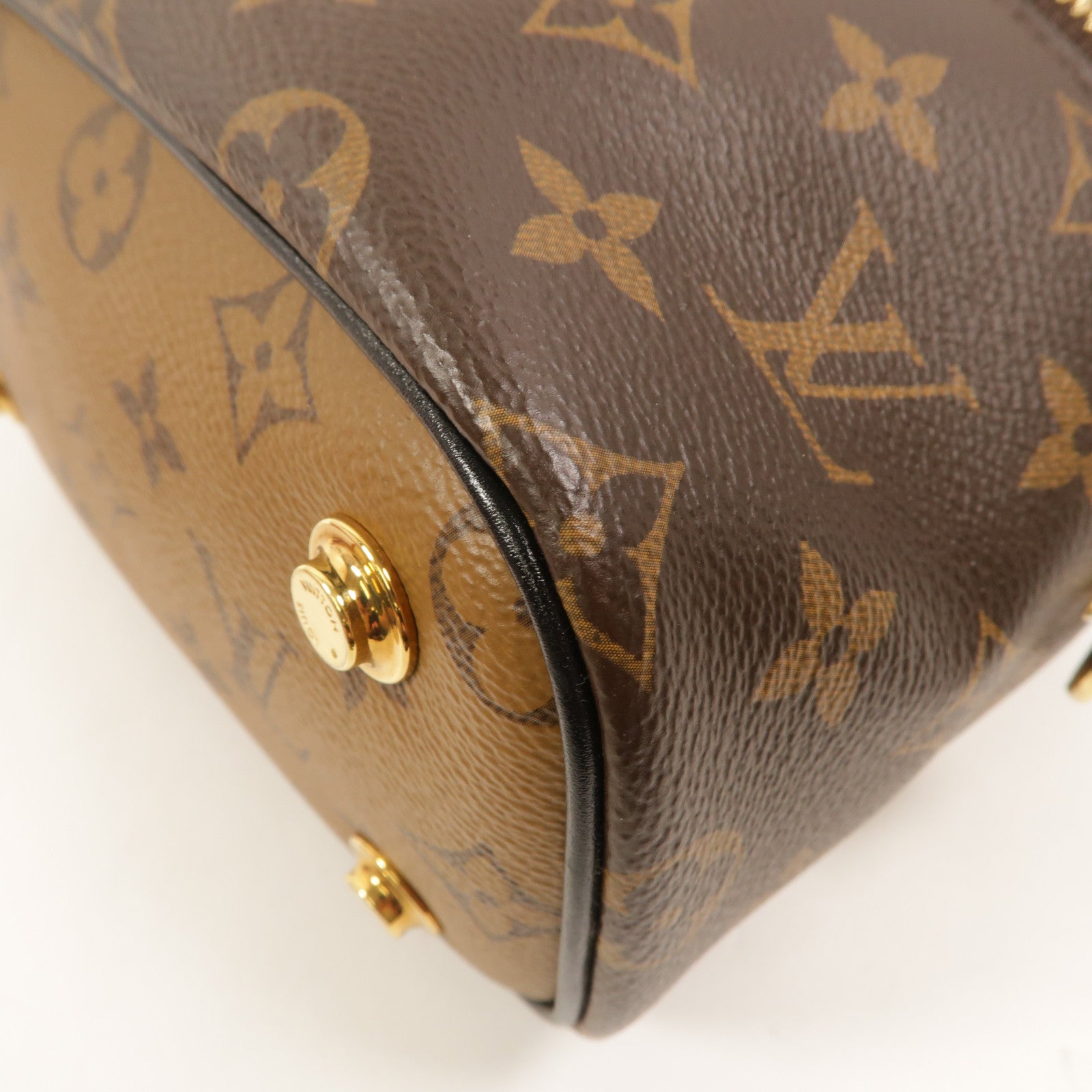 LOUIS VUITTON Monogram Reverse Vanity PM手挽肩背兩用袋