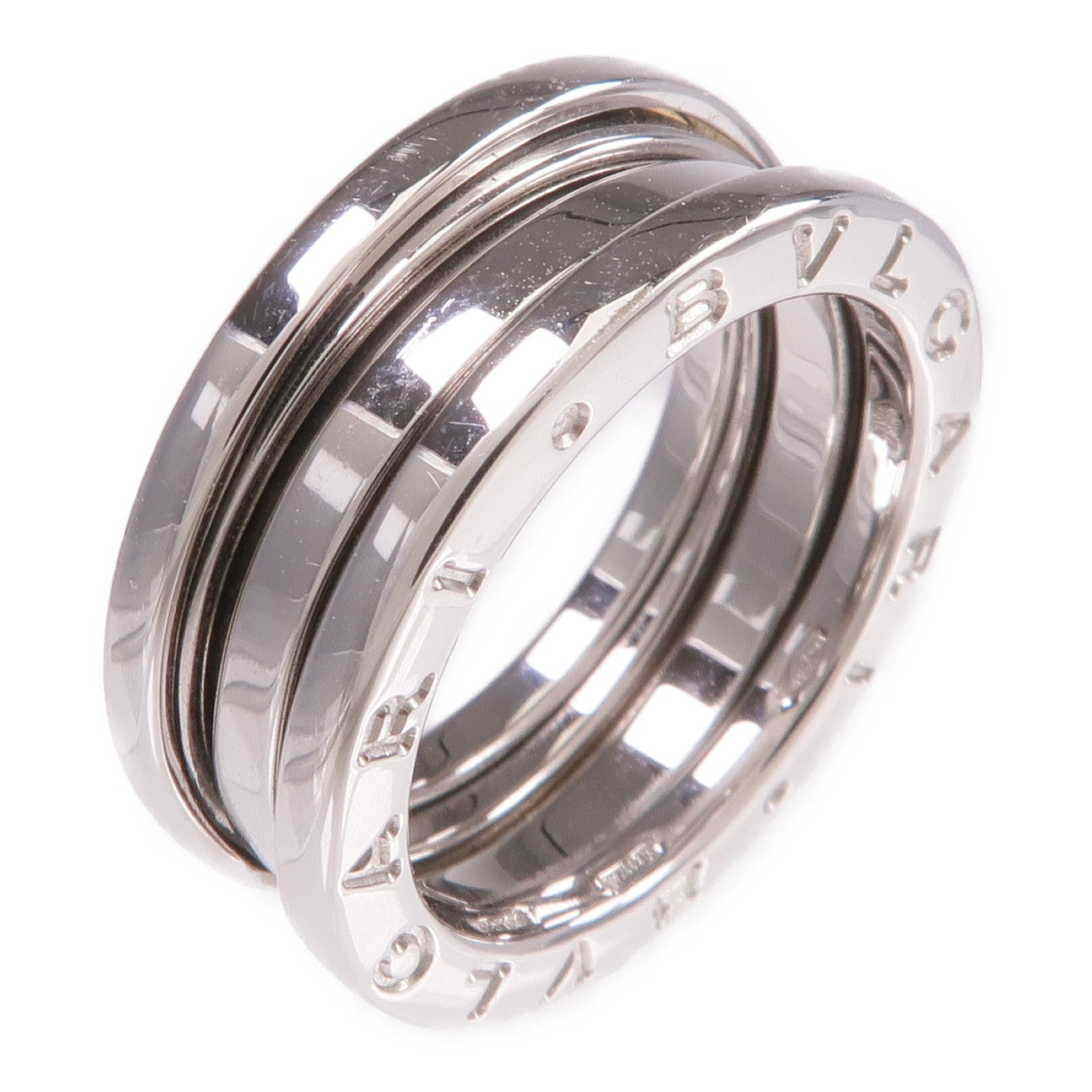 BVLGARI 18K白金B-zero 1 Ring戒指Bvlgari#52/US#6