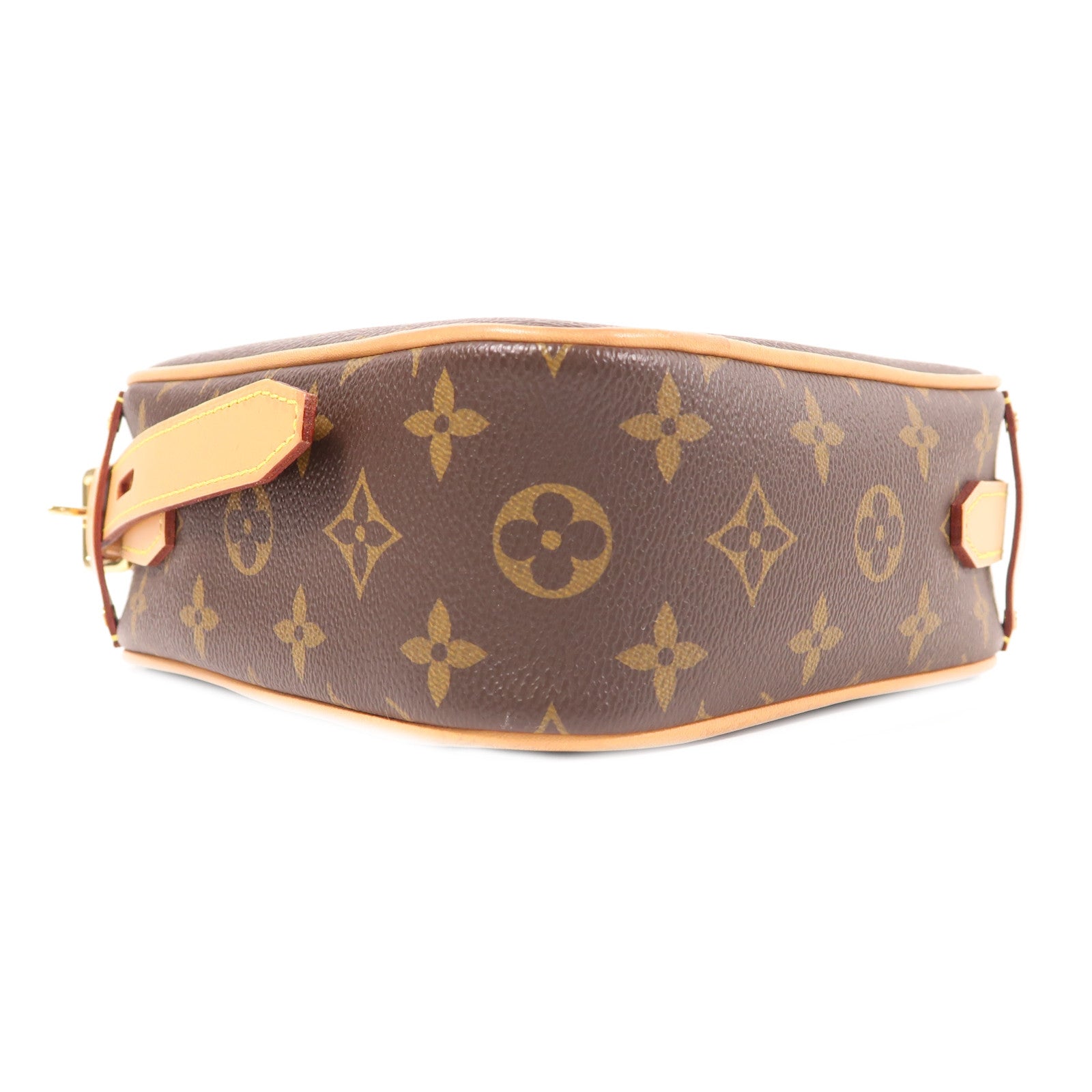 LOUIS VUITTON Monogram Game On Coeur金扣肩背袋啡色