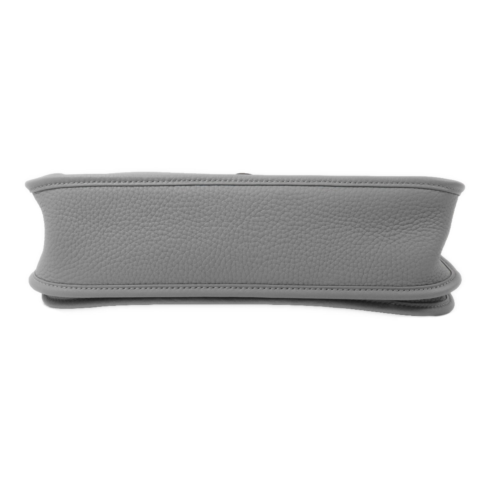 HERMES Clemence皮革Evelyne PM 肩背袋Gris Pantin