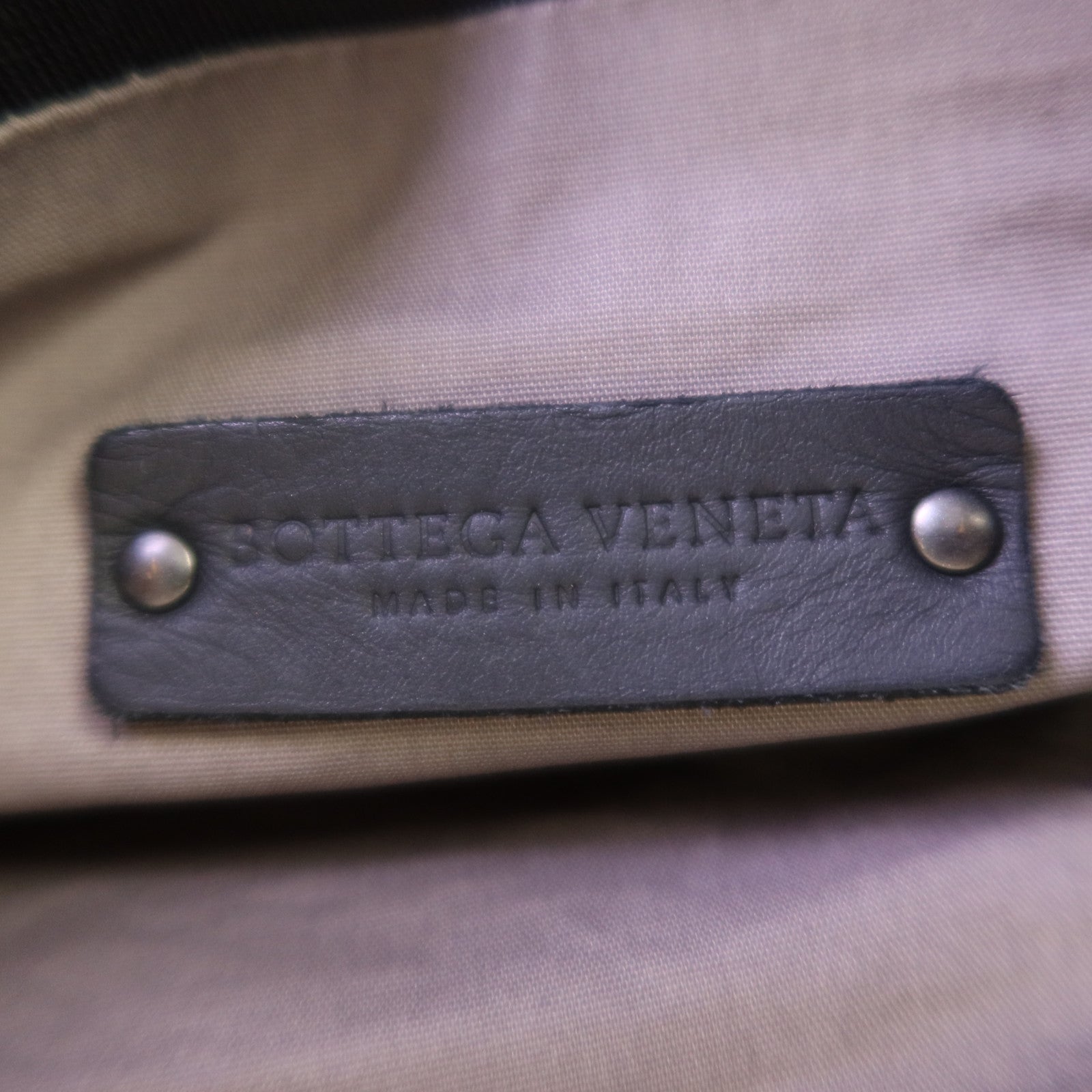 BOTTEGA VENETA 帆布/織紋皮革Backpack背包