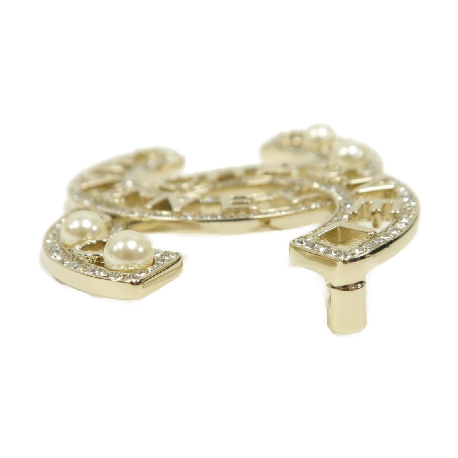 CHANEL 金屬Brooch胸針銀色