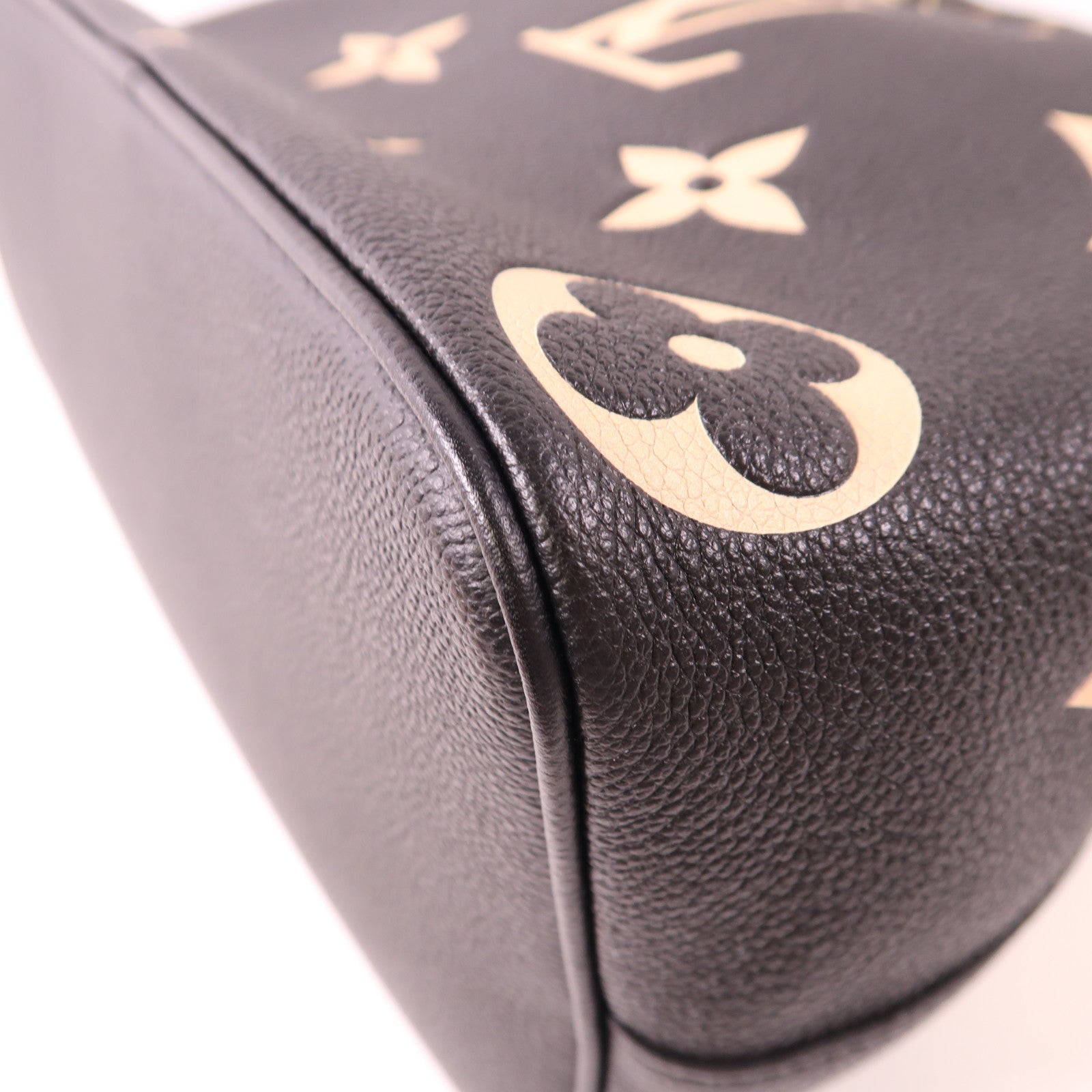 LOUIS VUITTON Monogram Empreinte Bicolor Neo Noe MM金扣手挽肩背兩用袋