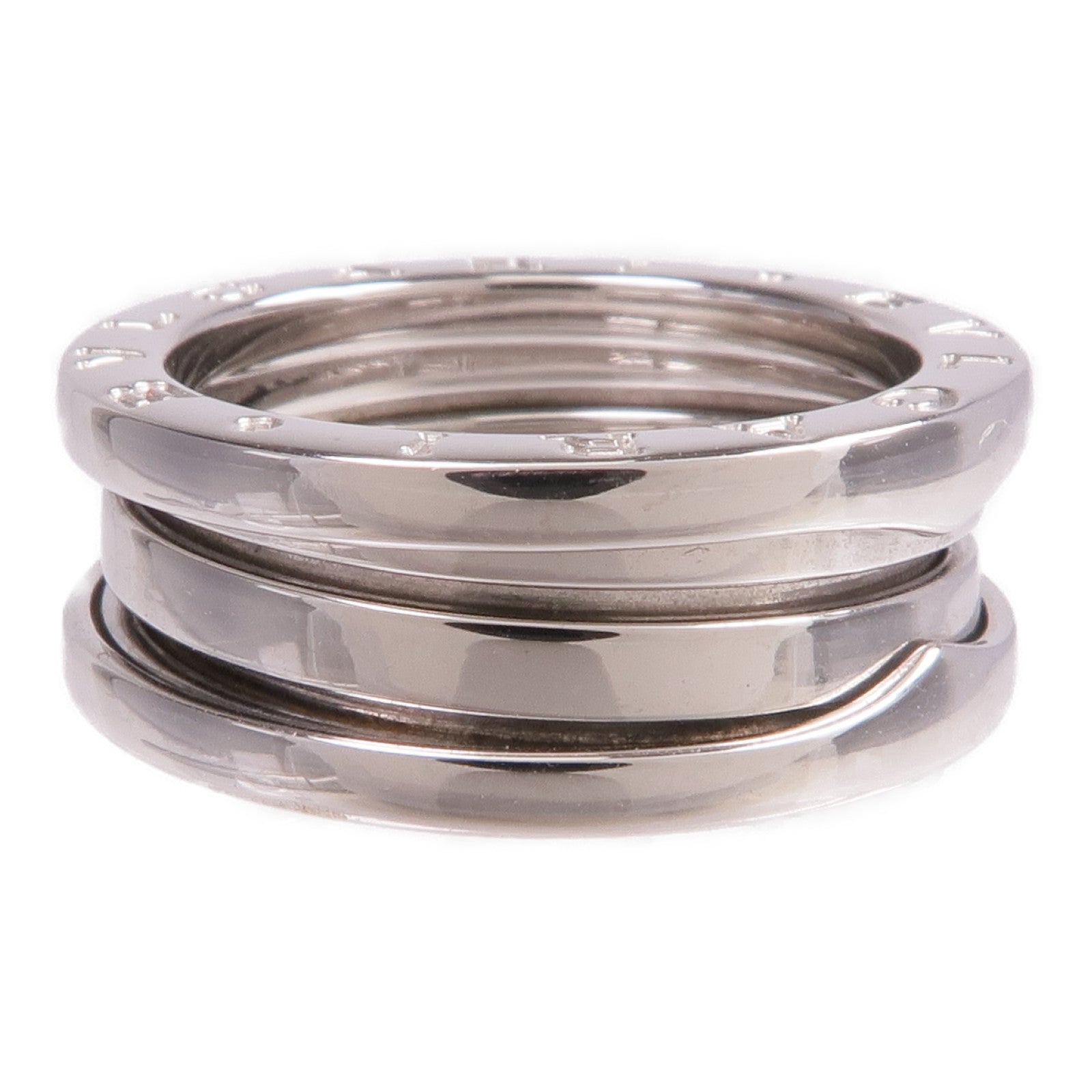 BVLGARI 18K白金B-zero 1 Ring戒指Bvlgari#52/US#6