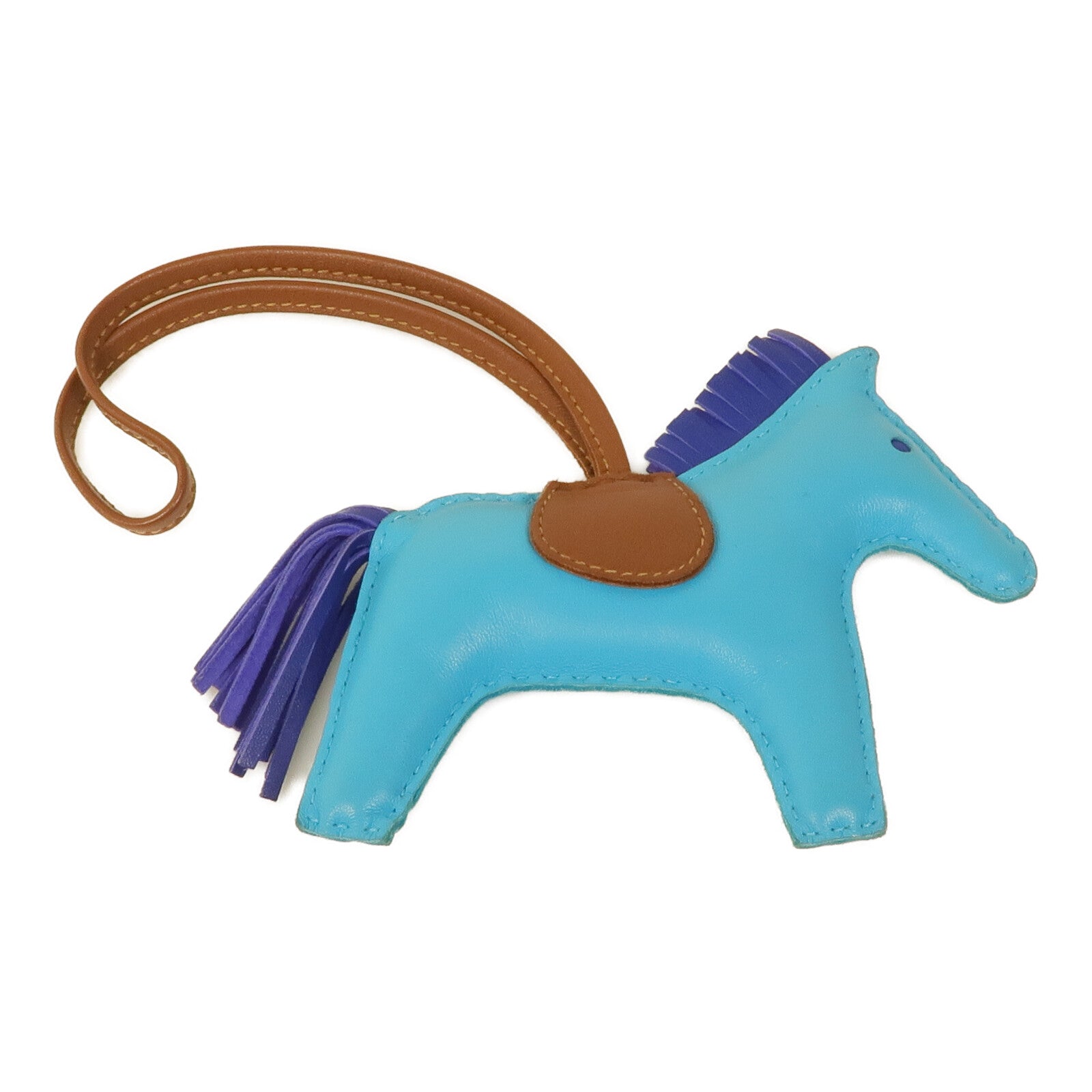 HERMES Milo皮革Rodeo MM Charm掛飾