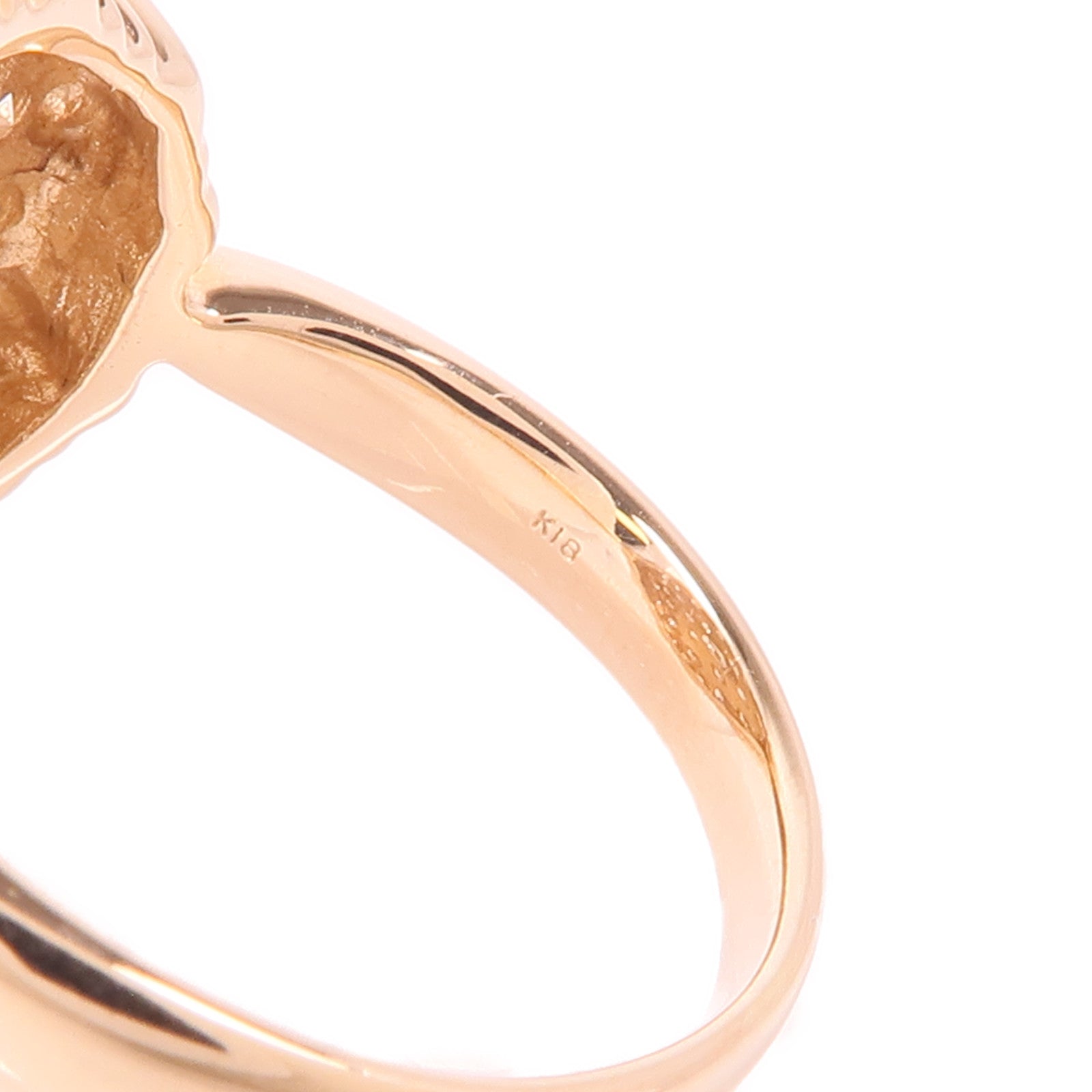 JEWELRY 【激減優惠】18K玫瑰金Diamond Ring鑽石戒指US#4.5