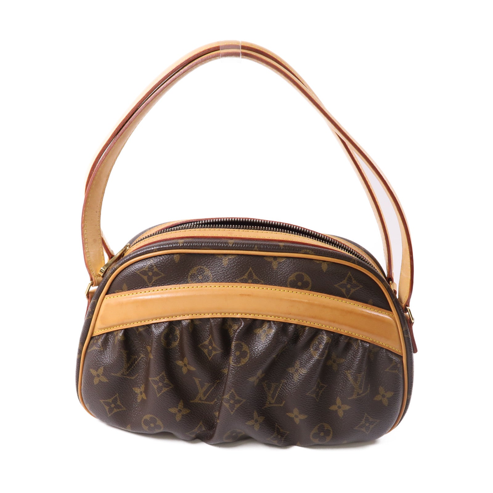 LOUIS VUITTON Monogram Klara金扣肩背袋啡色