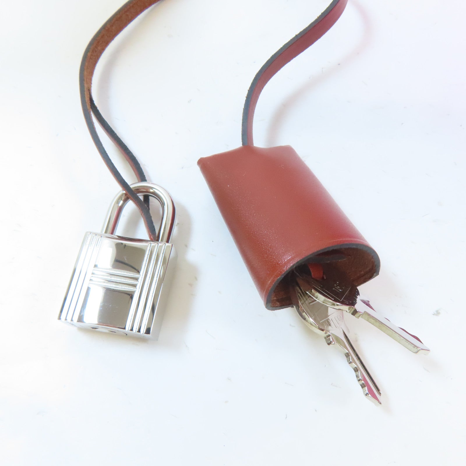 HERMES 帆布Herbag PM銀扣手挽肩背兩用袋粉紅色