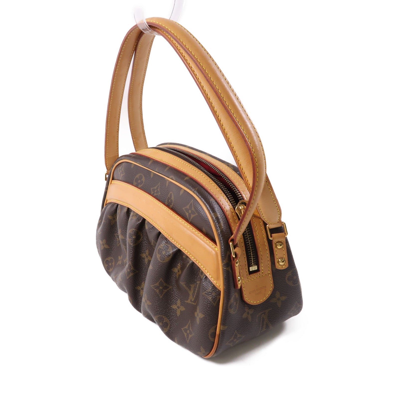 LOUIS VUITTON Monogram Klara金扣肩背袋啡色
