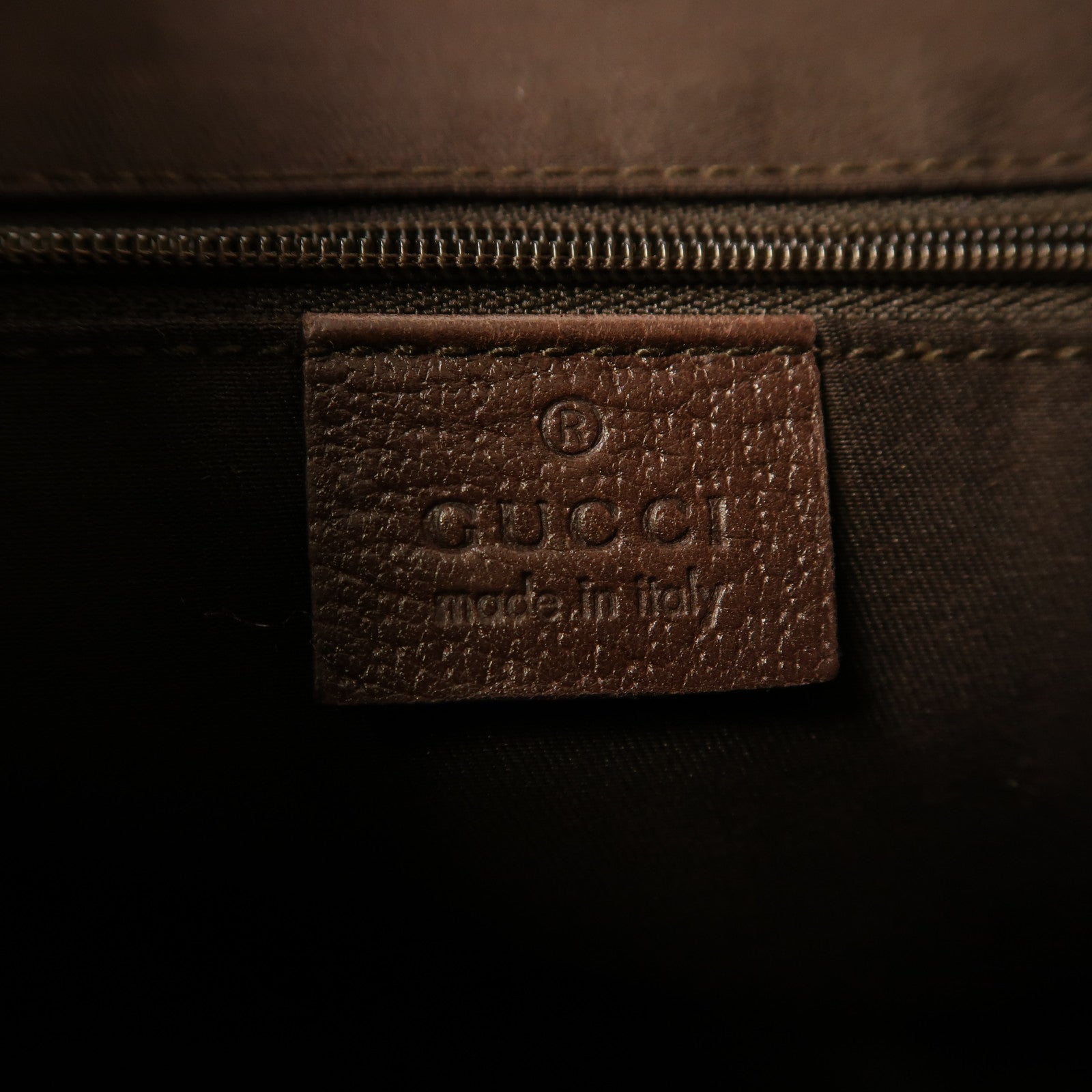 GUCCI 帆布Abbey金扣肩背袋