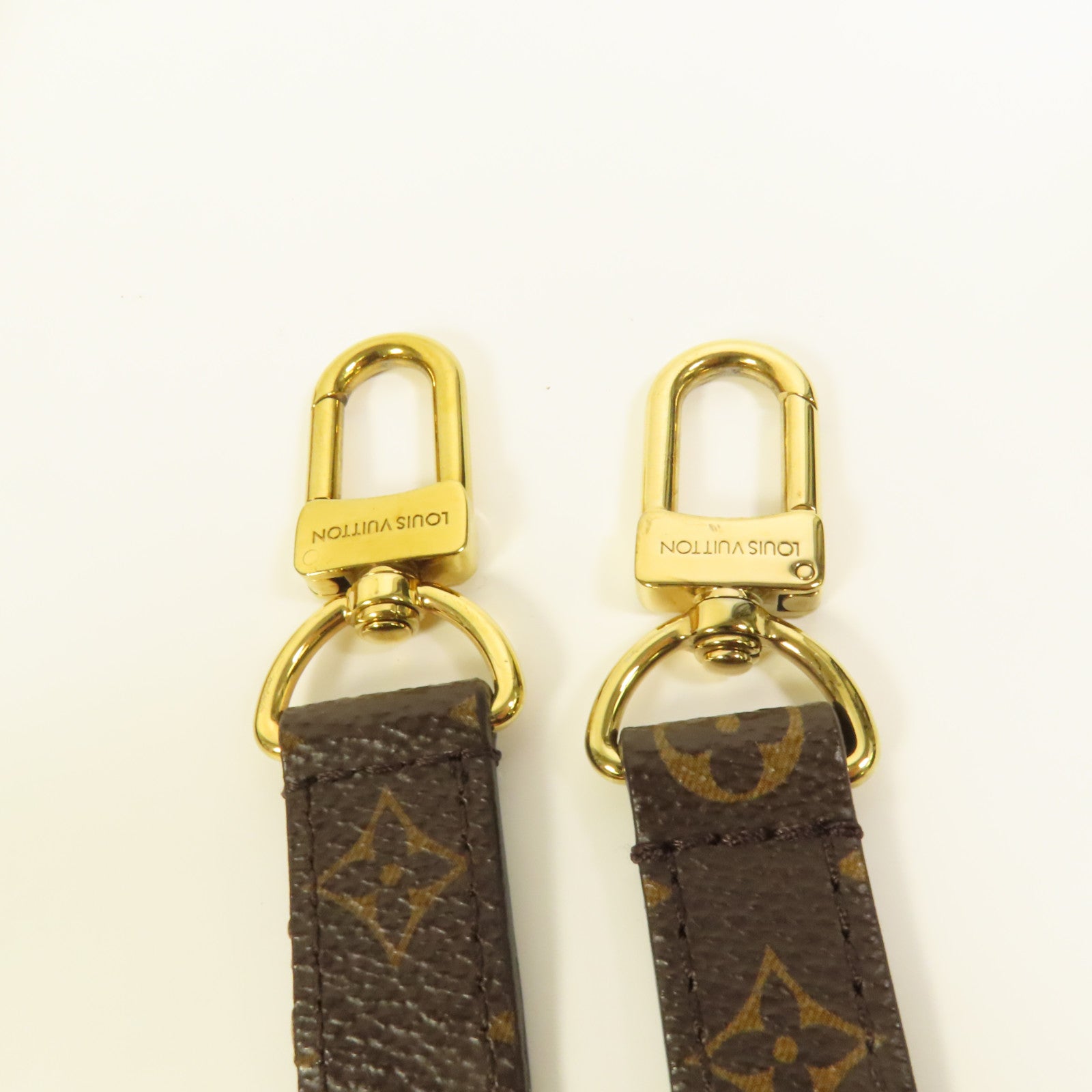 LOUIS VUITTON Monogram Sac Plat BB金扣手挽肩背兩用袋