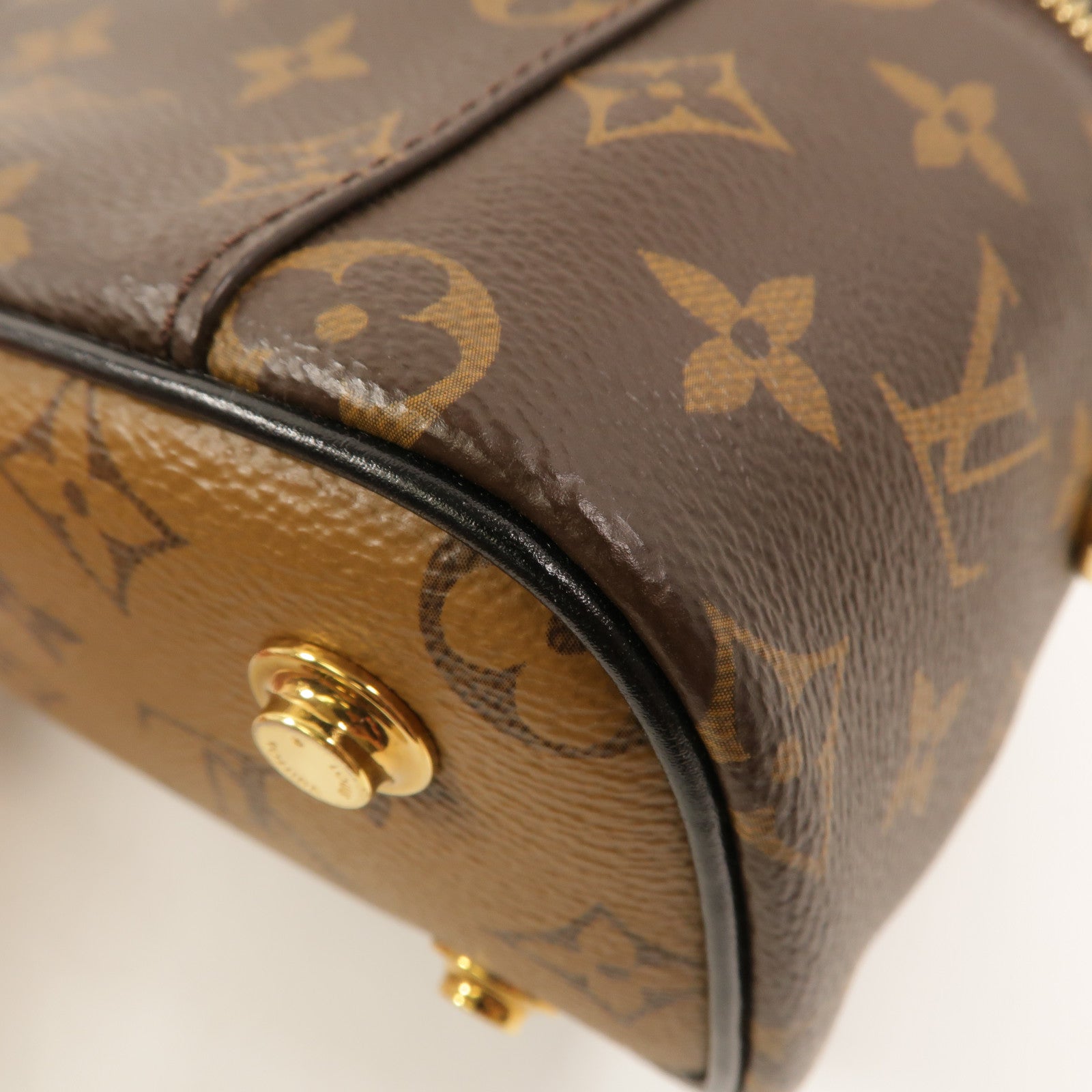 LOUIS VUITTON Monogram Reverse Vanity PM手挽肩背兩用袋