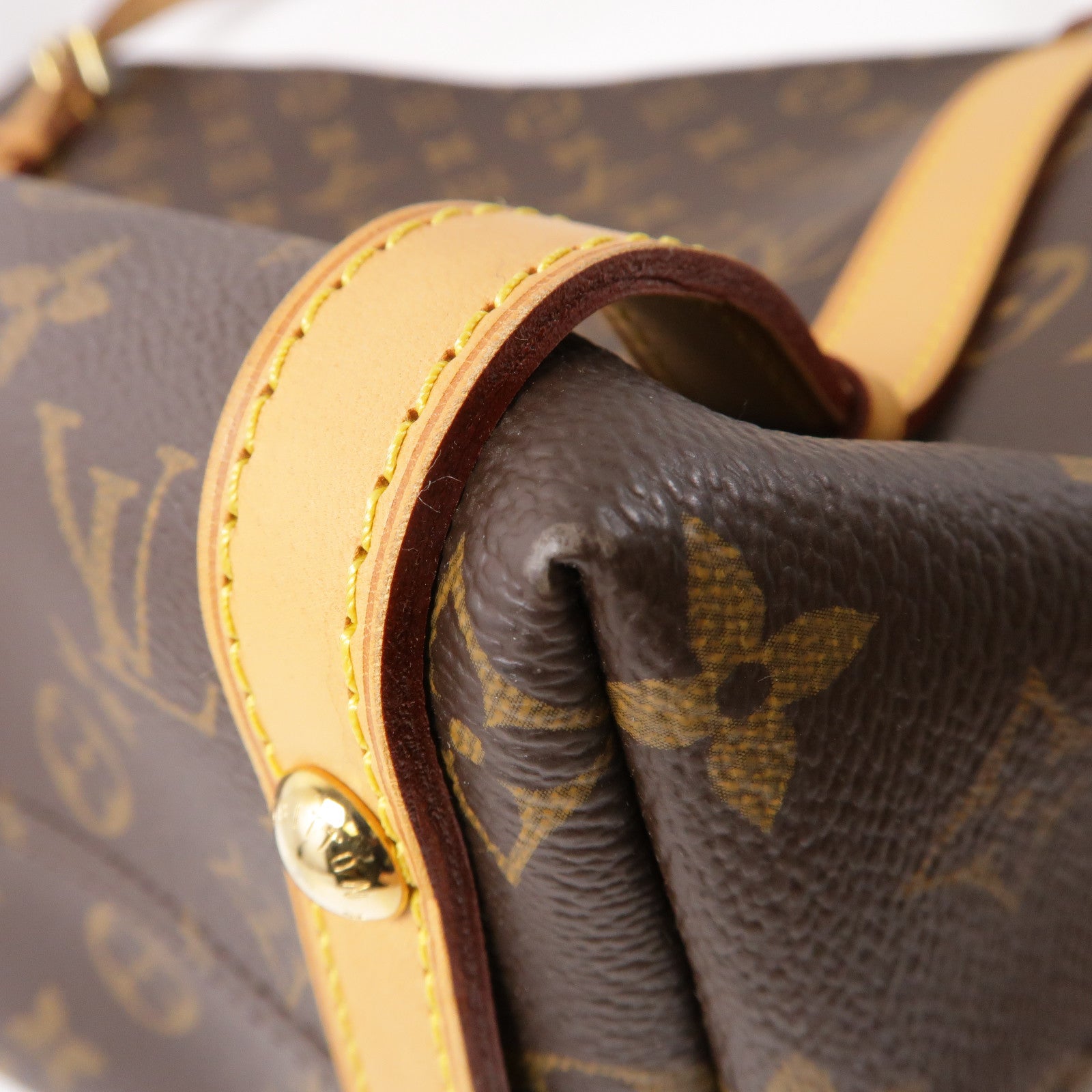 LOUIS VUITTON Monogram Tuileries Tote Bag金扣肩背袋啡色