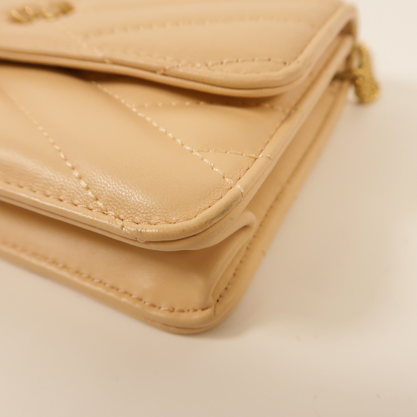 Tory Burch 【激減優惠】皮革Mini Kira Chevron手挽肩背兩用袋